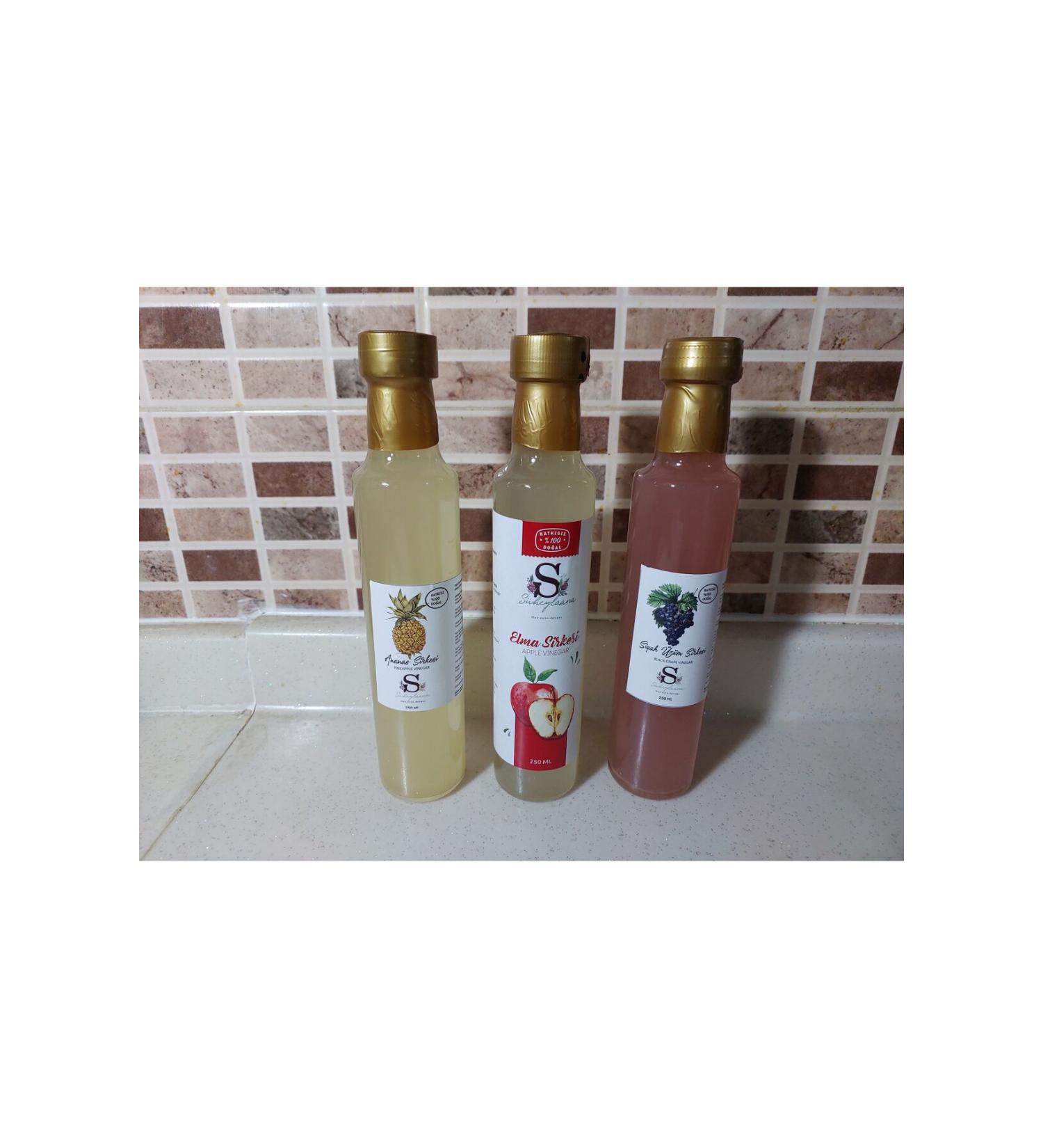 S heylaana Natural Pineapple Apple and Grape Vinegar 250 ml