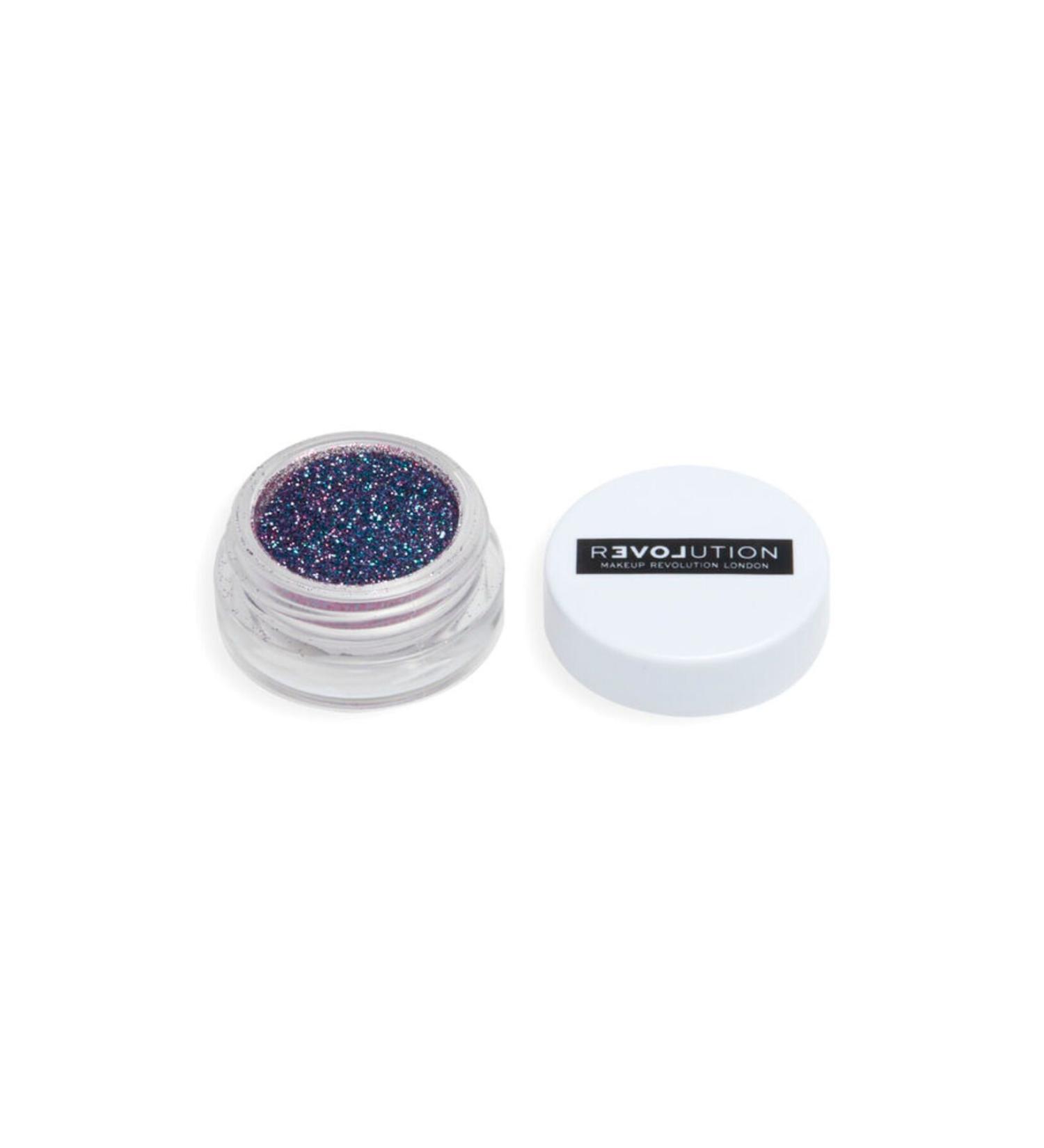 Revolution Euphoric Glitter Pot Blue Frost Eyeshadow - Buy Online on GoSupps.com
