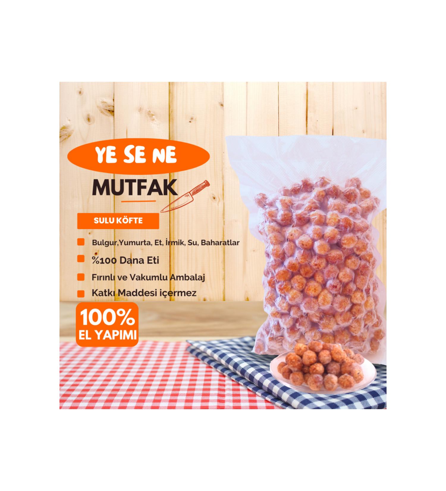 Ye Se Ne Mutfak Natural Additive-Free Handmade Juicy Meatballs 3kg - Buy Online on GoSupps.com