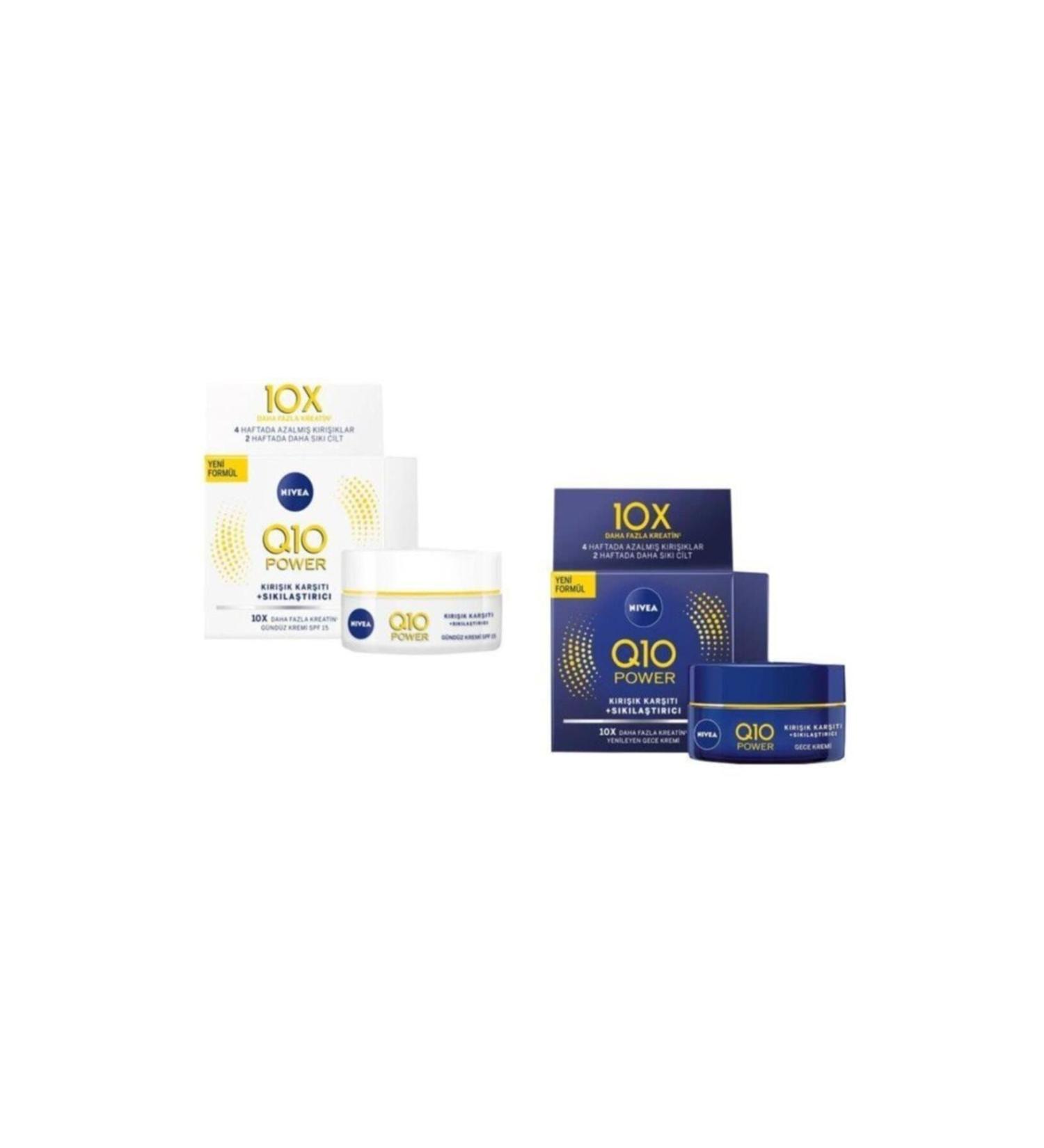 NIVEA Q10 Power Day 50ml + Night Cream Set 50ml