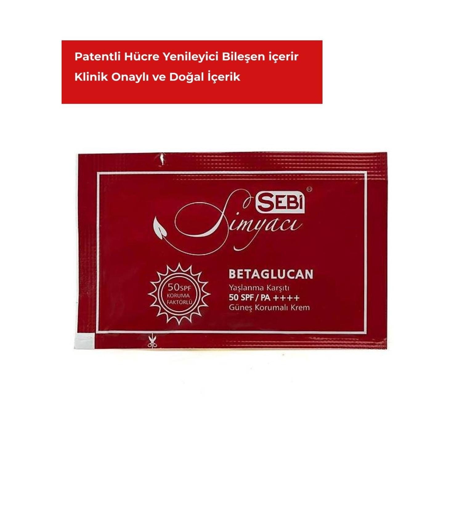 Sebipharma Anti-Aging 50 SPF / PA++++ Sun Protection Cream 1ml