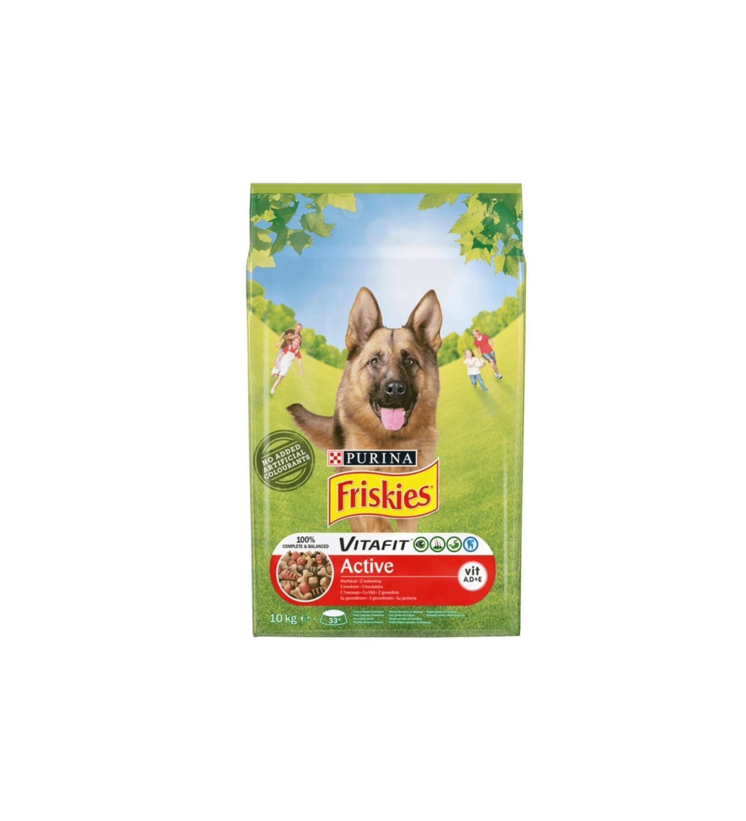 Friskies Friskies Dry Dog Food Active Dogs 10 kg