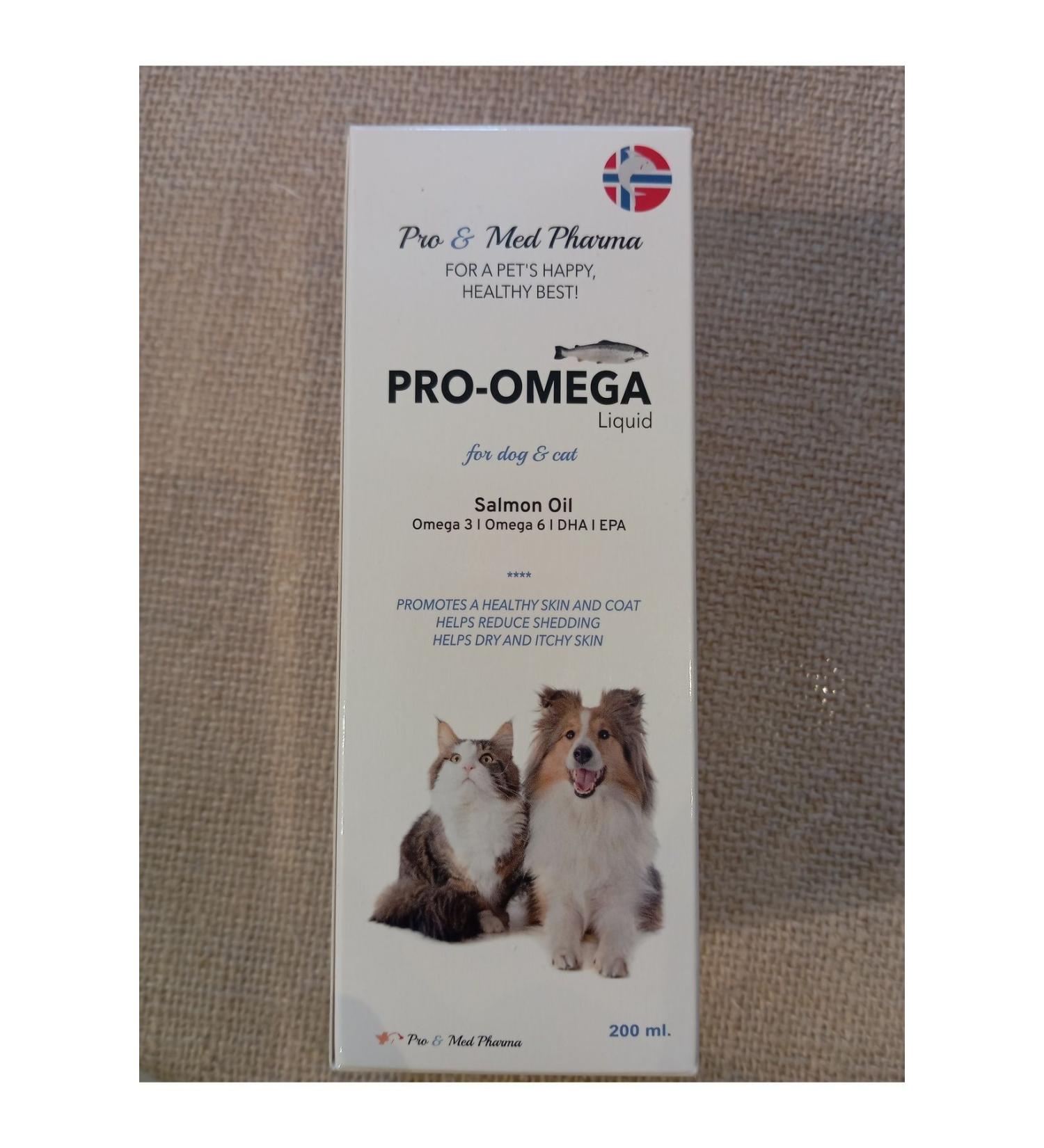 Pro Omega Pro-Omega for cats and dogs 0 Salmon oil 200ml