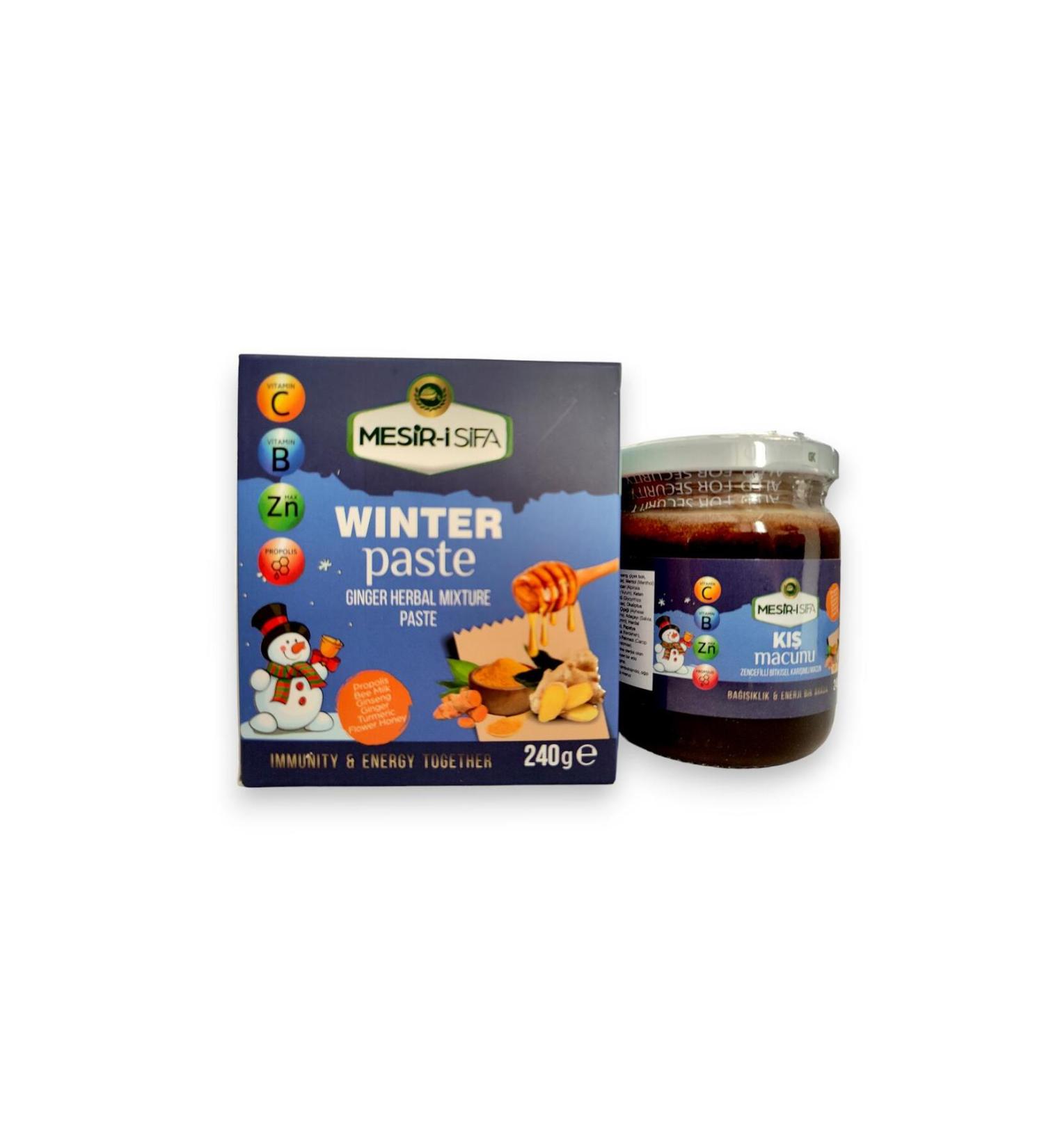MESIRI SIFA NATURAL Mesiri Sifa Ginger Herbal Mix Winter Paste 240 gr - Buy Online on GoSupps.com