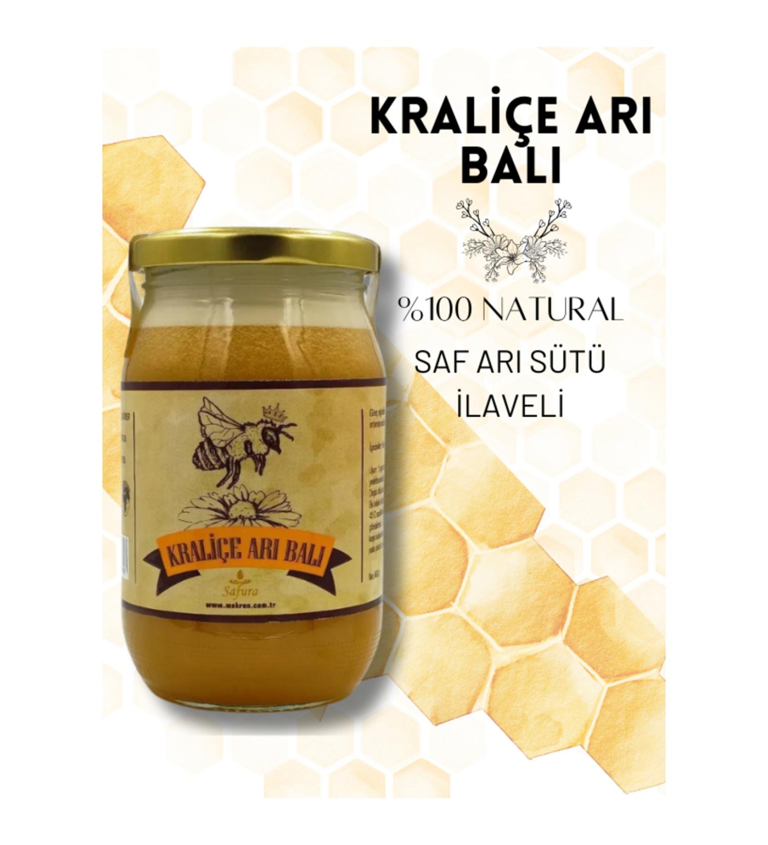Safura Queen Bee Honey 460gr - Buy Online on GoSupps.com