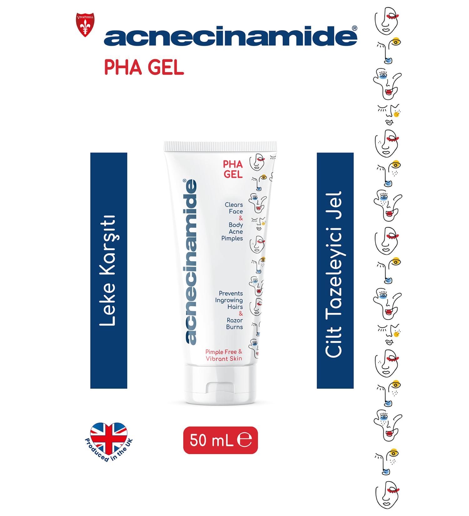 Acnecinamide PHA GEL Anti-Spot Skin Refreshing Gel - Buy Online on GoSupps.com