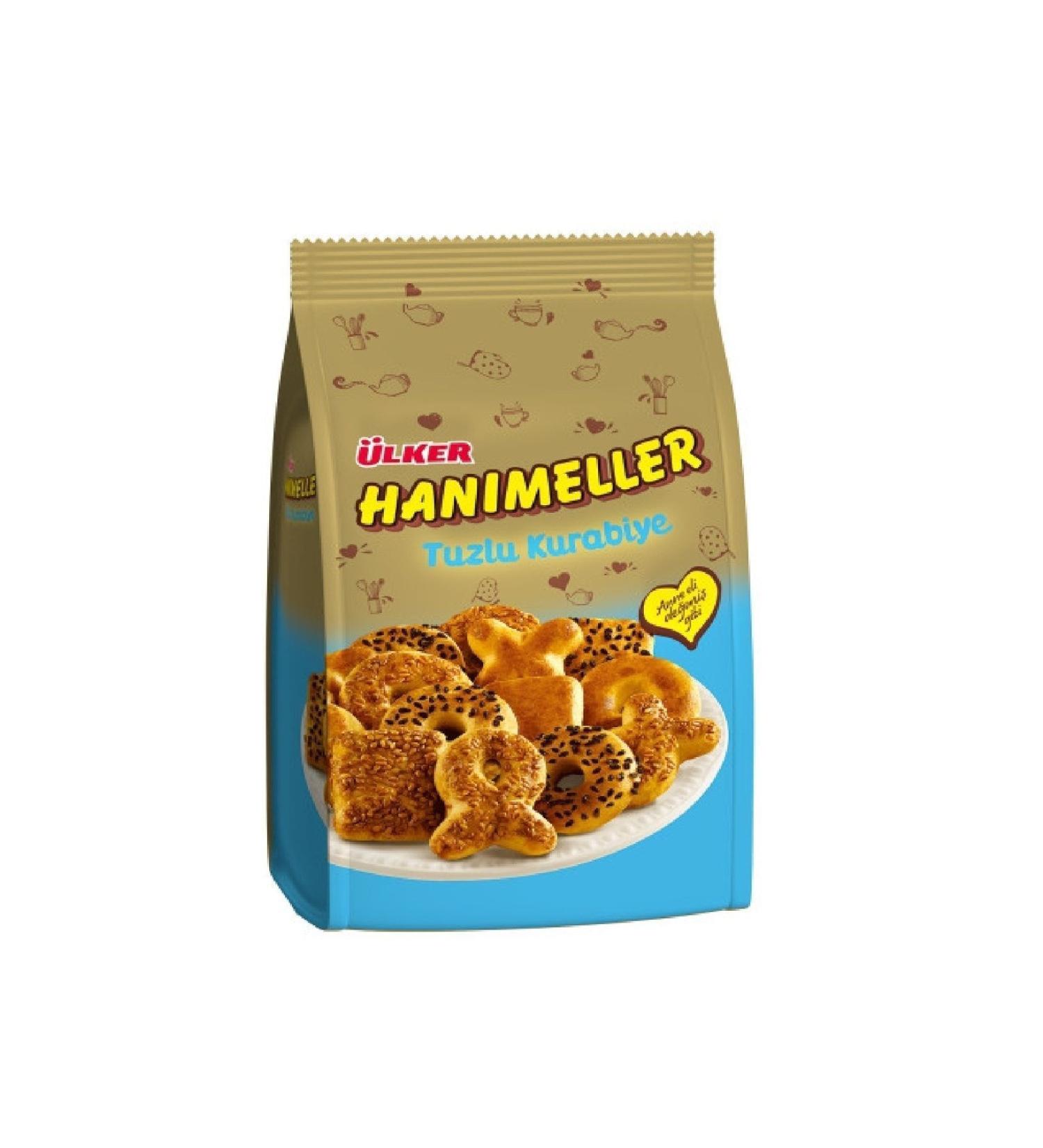 Ulker Hanimeller Salty Mixed Biscuits Bag 150gr X 12 Pieces