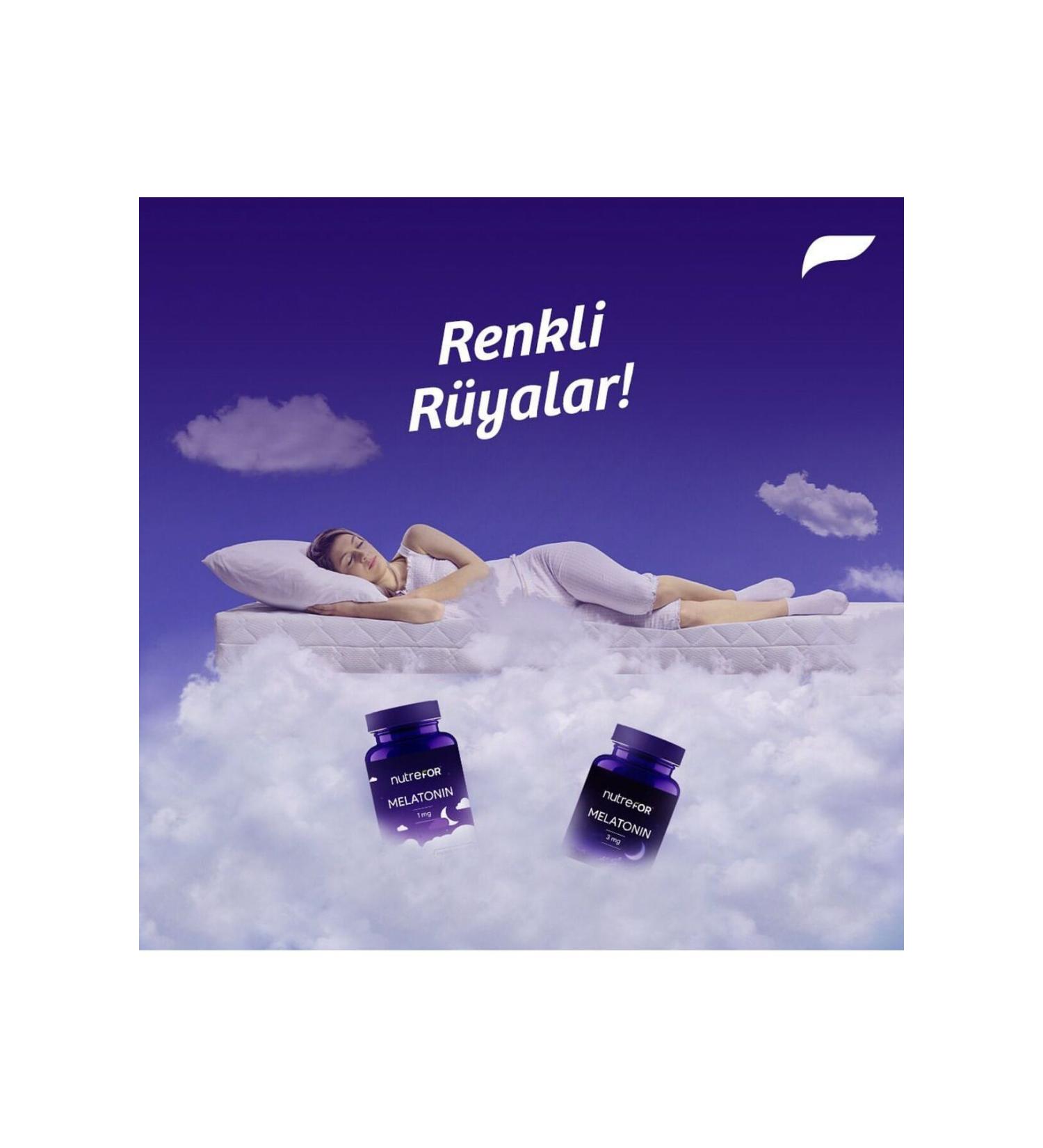 Nutrefor Melatonin 1 Mg 60 Sublingual Tablets