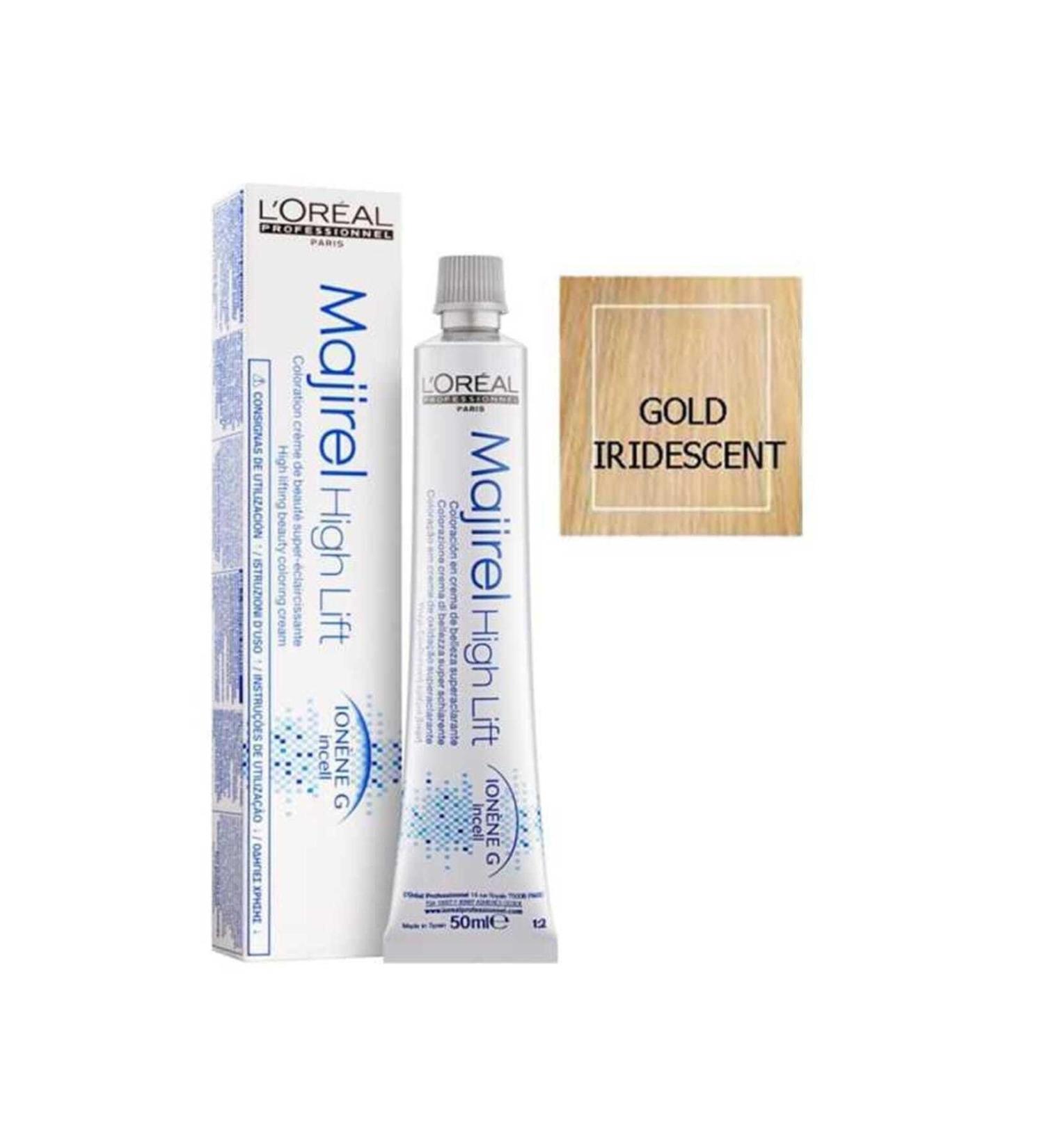 Majirel Hair Dye - High Lift HL Gold Iridescent 3474636347315