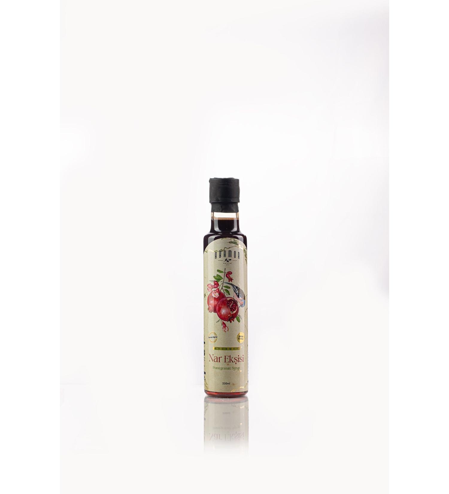 Abamor Natural Natural Sugar-Free Gourmet Pomegranate Syrup 250 ml - Buy Online on GoSupps.com