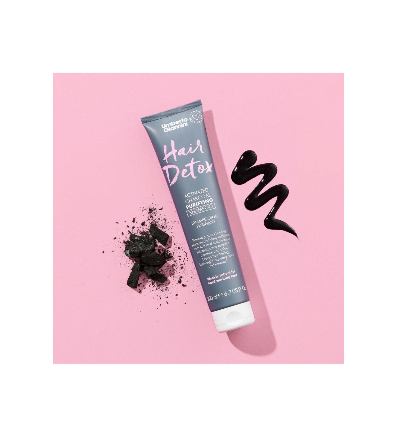 Umberto Giannini Hair Detox Purifying Active Carbon Shampoo 200 ml