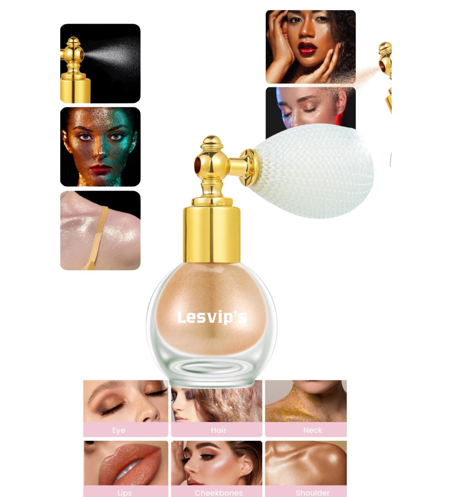 Lesvip's Shimmering Face and Body Glitter Shimmering Illuminator - Buy Online on GoSupps.com