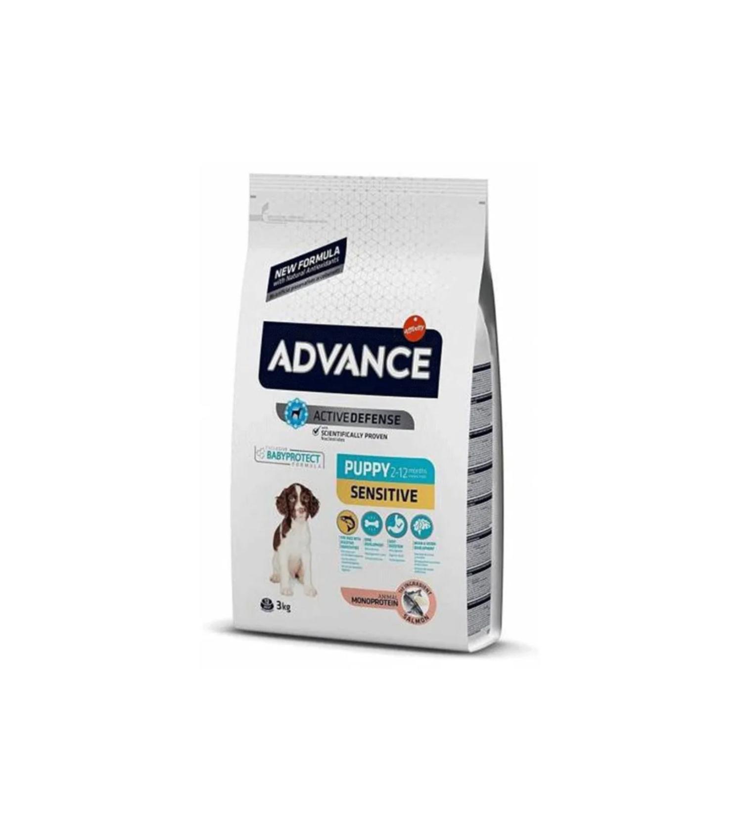 Advance PATRON BARNEY Advance Dog Puppy Sensitive Salmon Rice 3 Kg Puppy Food Do
