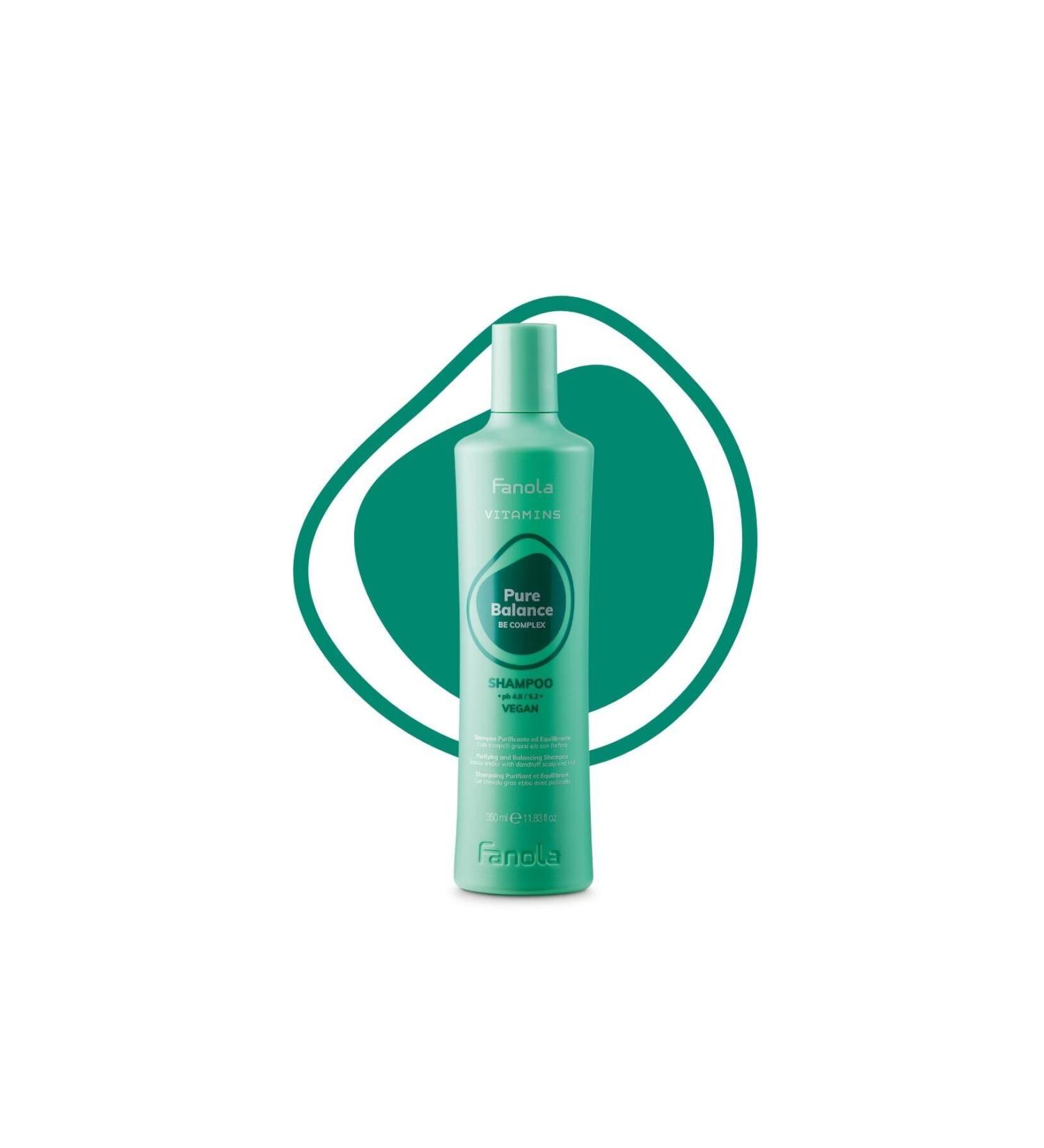 Fanola Wonder Vitamins Pure Balance Shampoo For Oily Hair 350ml