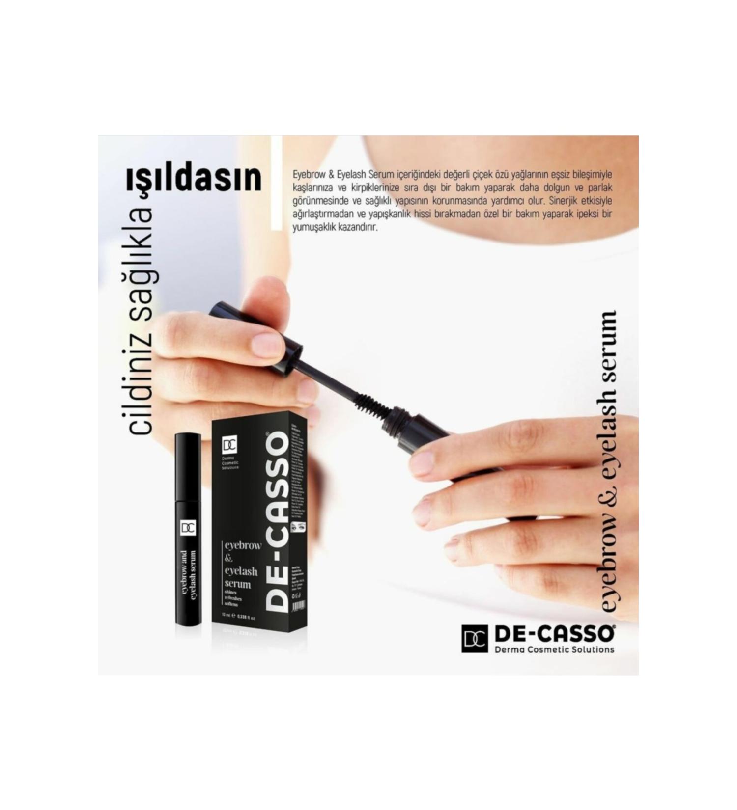 DE CASSO Eyebrow and Eyelash Serum