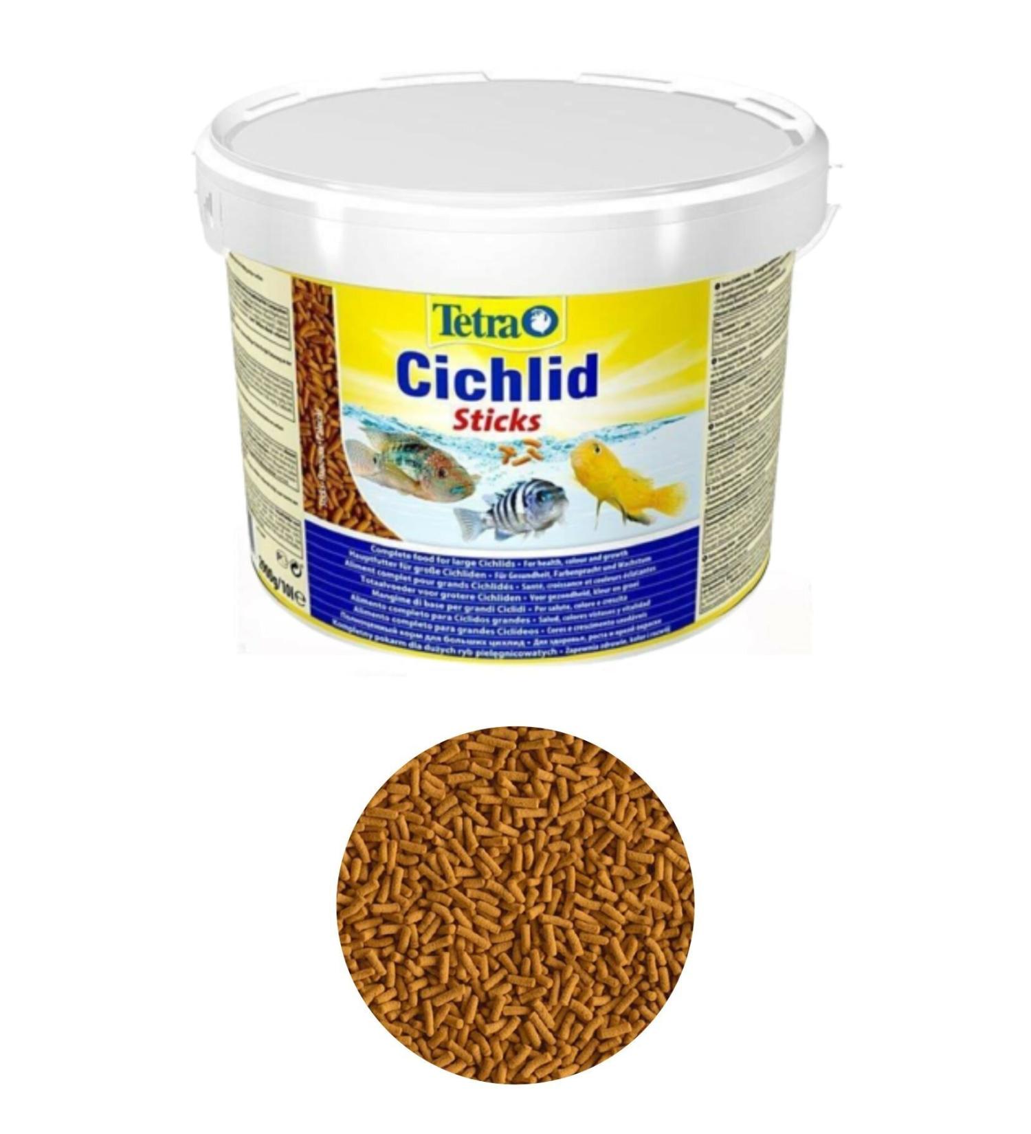 Tetra Cichlid Sticks Cichlid Fish Food 250 Gr