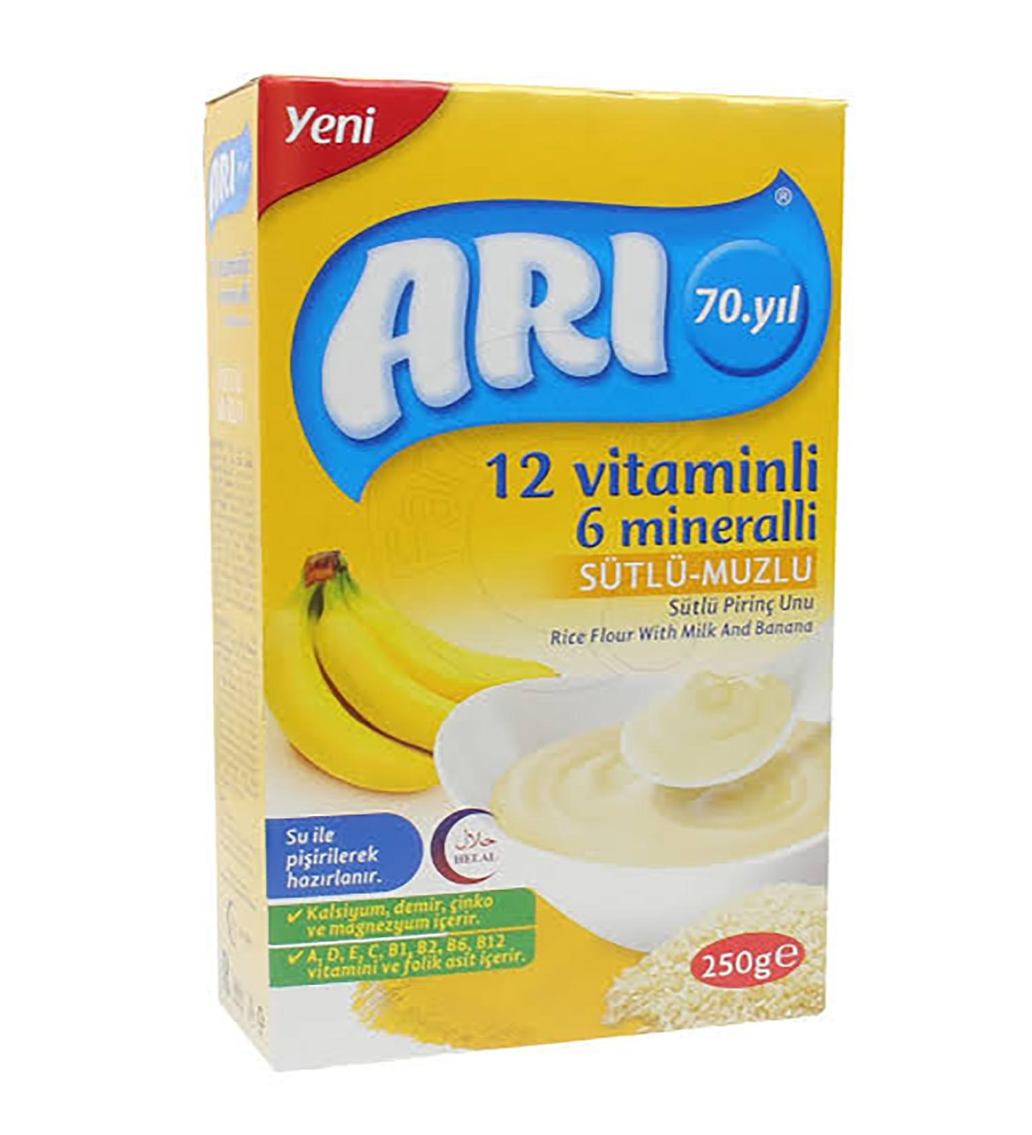 Pumice World Bee Food Rice Flour 200 Gr Milk Banana 12 Vitmin 6 Minerelli