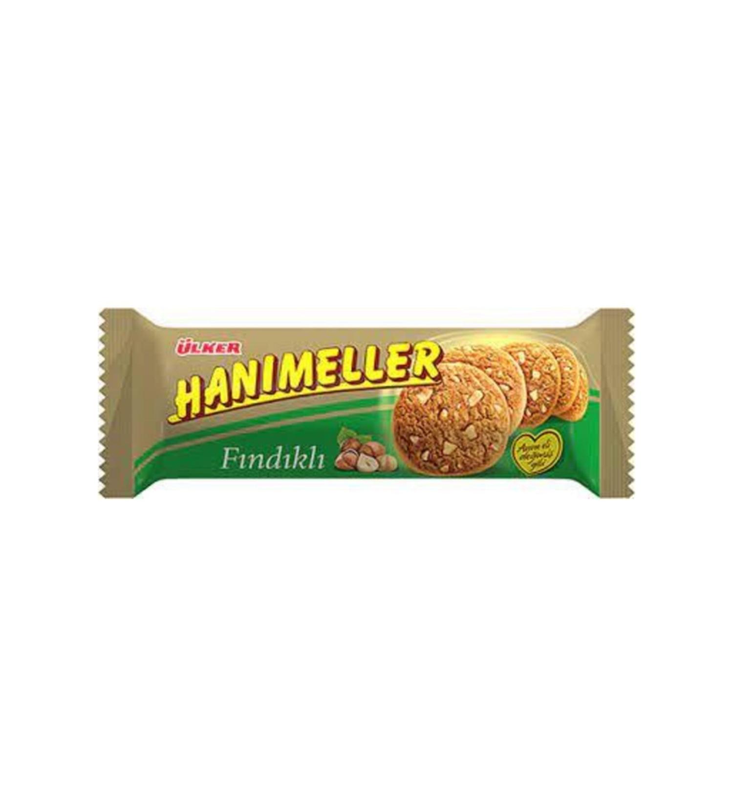 lker Han meller Hazelnut Biscuits 18 pcs 82 G 18 Pieces