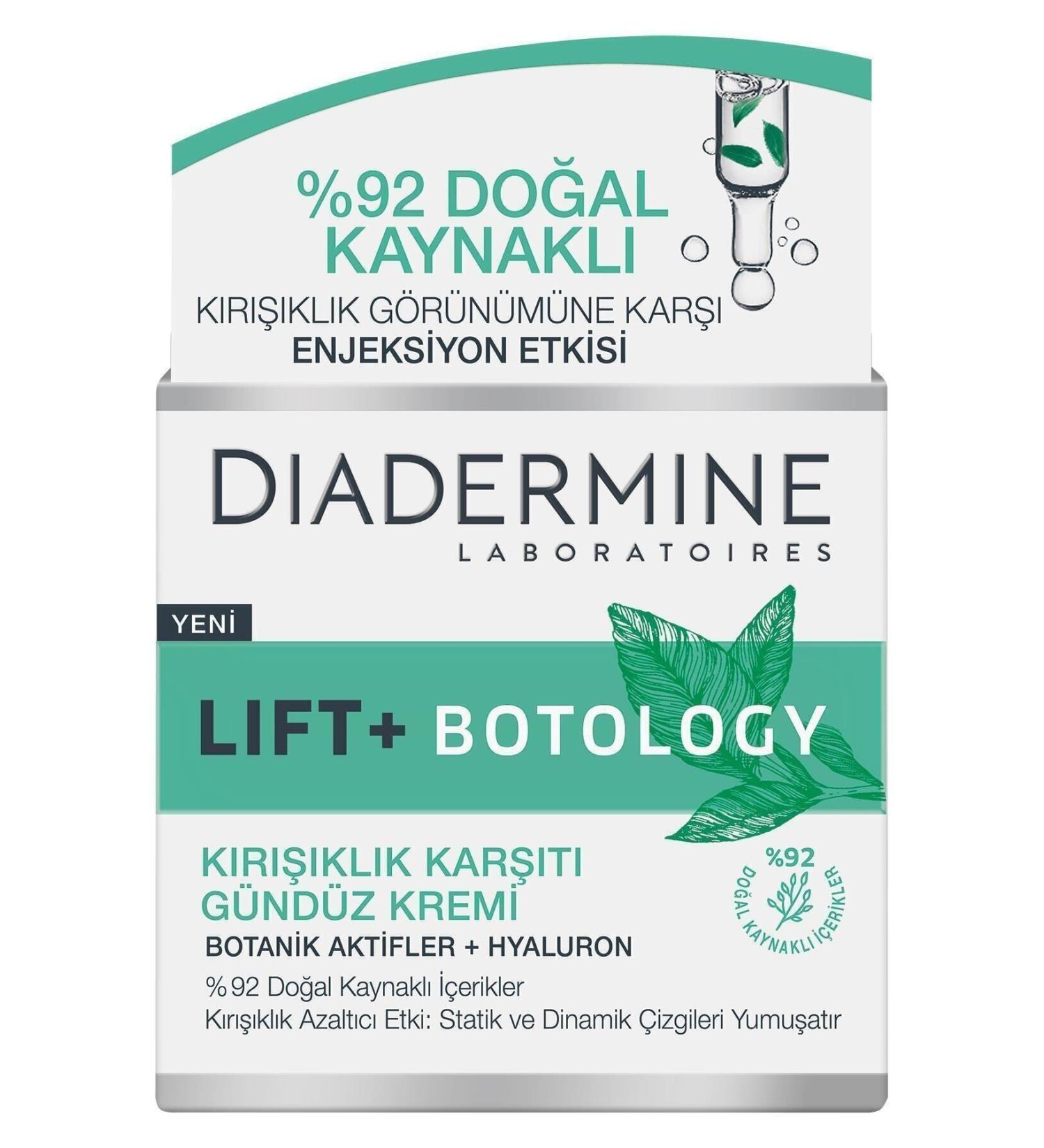 Diadermine Lift+botology Anti-Wrinkle Day Cream 50 Ml.+Eye Cream 15 Ml.