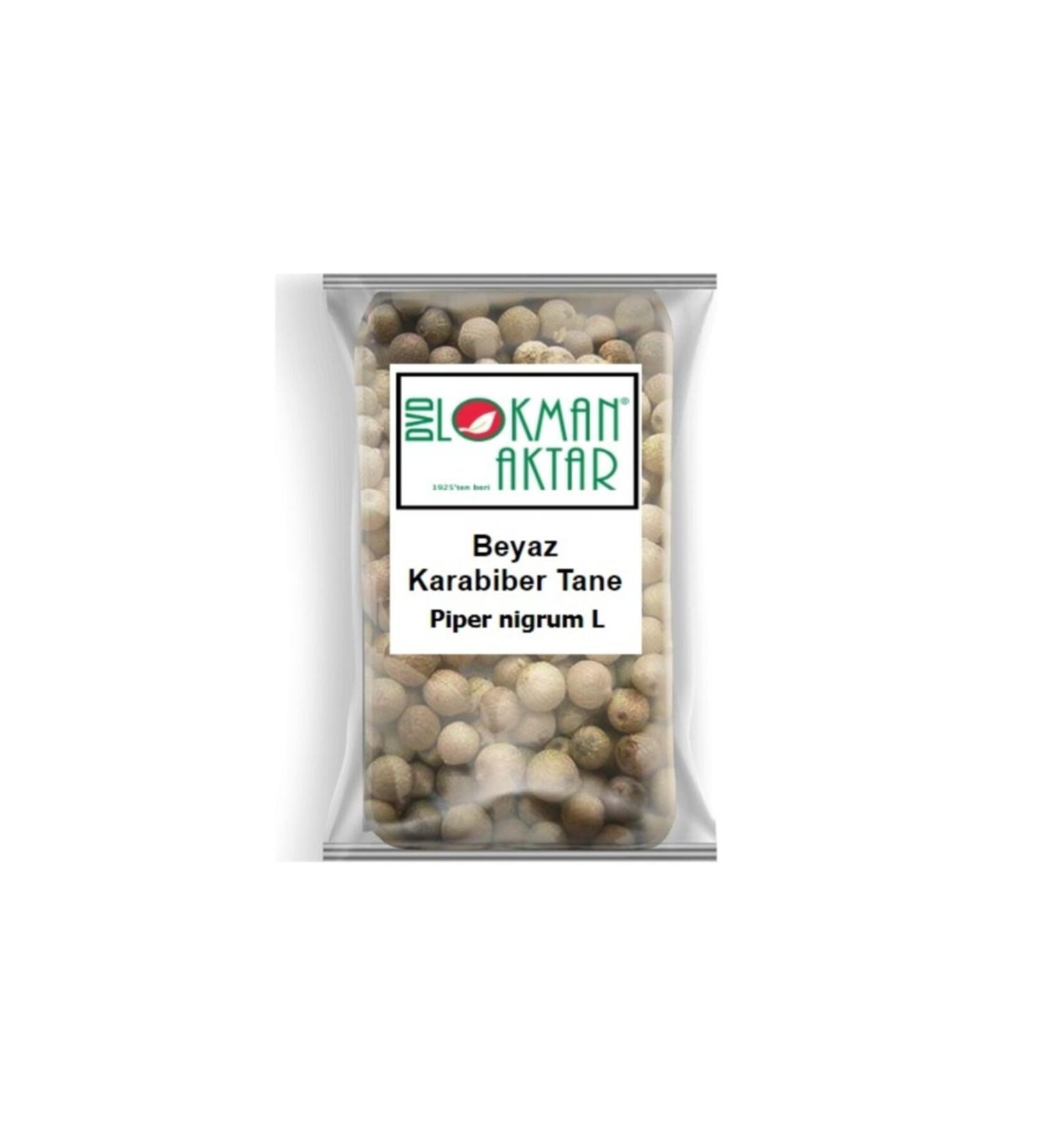 DVD Lokman Aktar White Black Pepper White Pepper Grain 250 gr