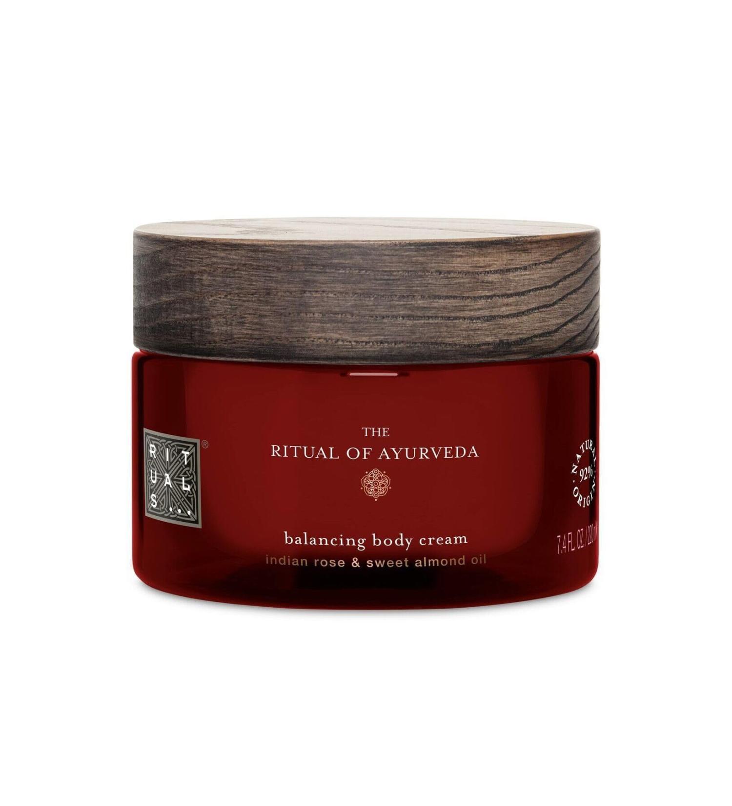 Rituals The Ritual Of Ayurveda Body Cream 220 ml Indian Rose & Sweet Almond - Buy Online on GoSupps.com