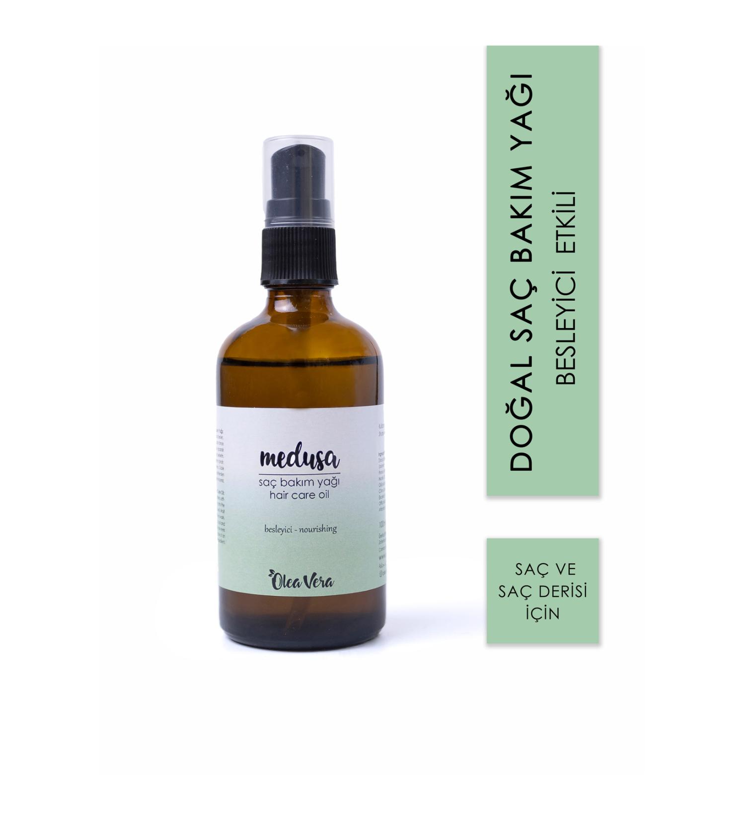Olea Vera Medusa Natural Hair Care Oil - Buy Online on GoSupps.com