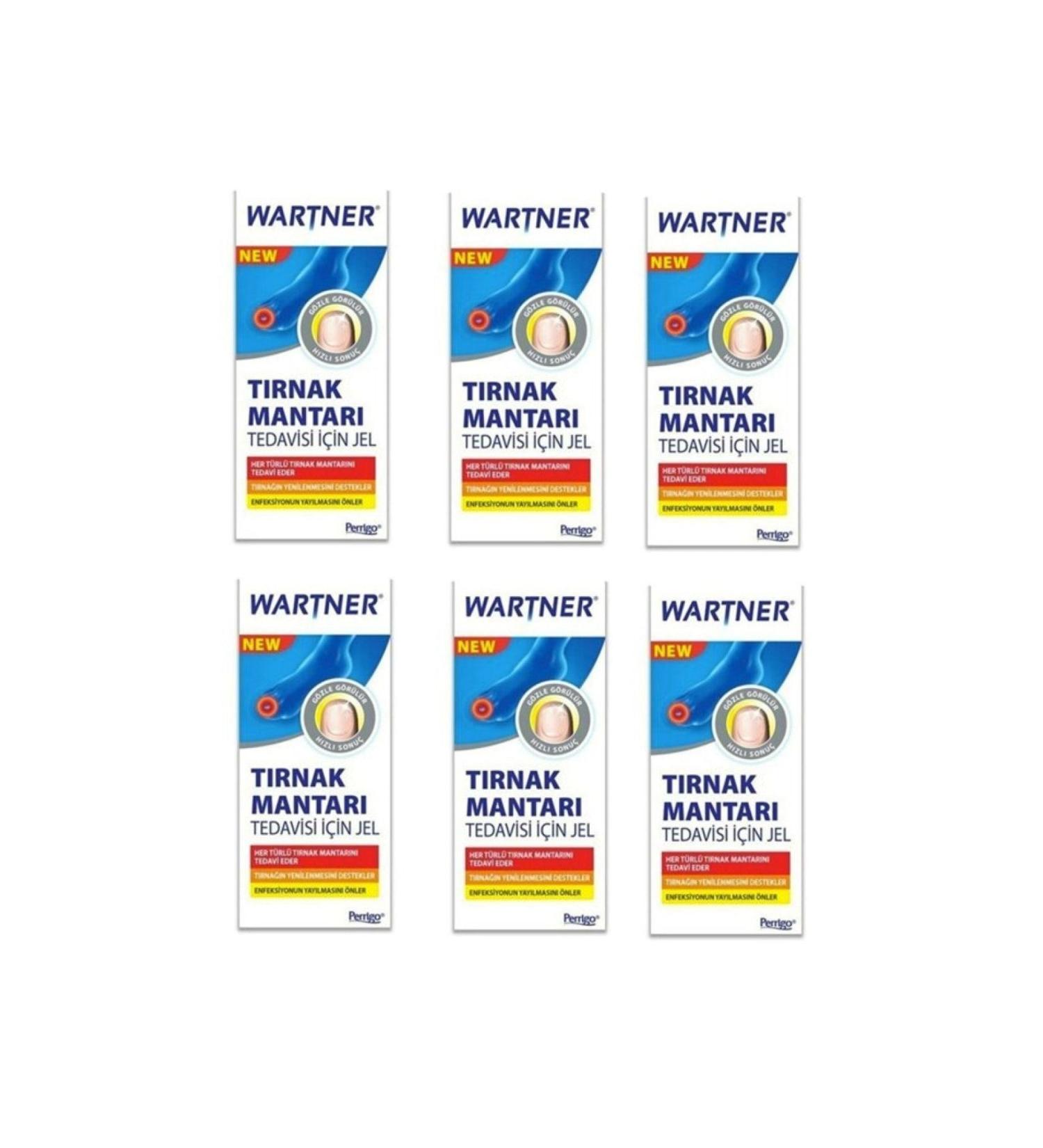 Wartner Nail Fungus Treatment Gel 7 Ml X 6 Pieces