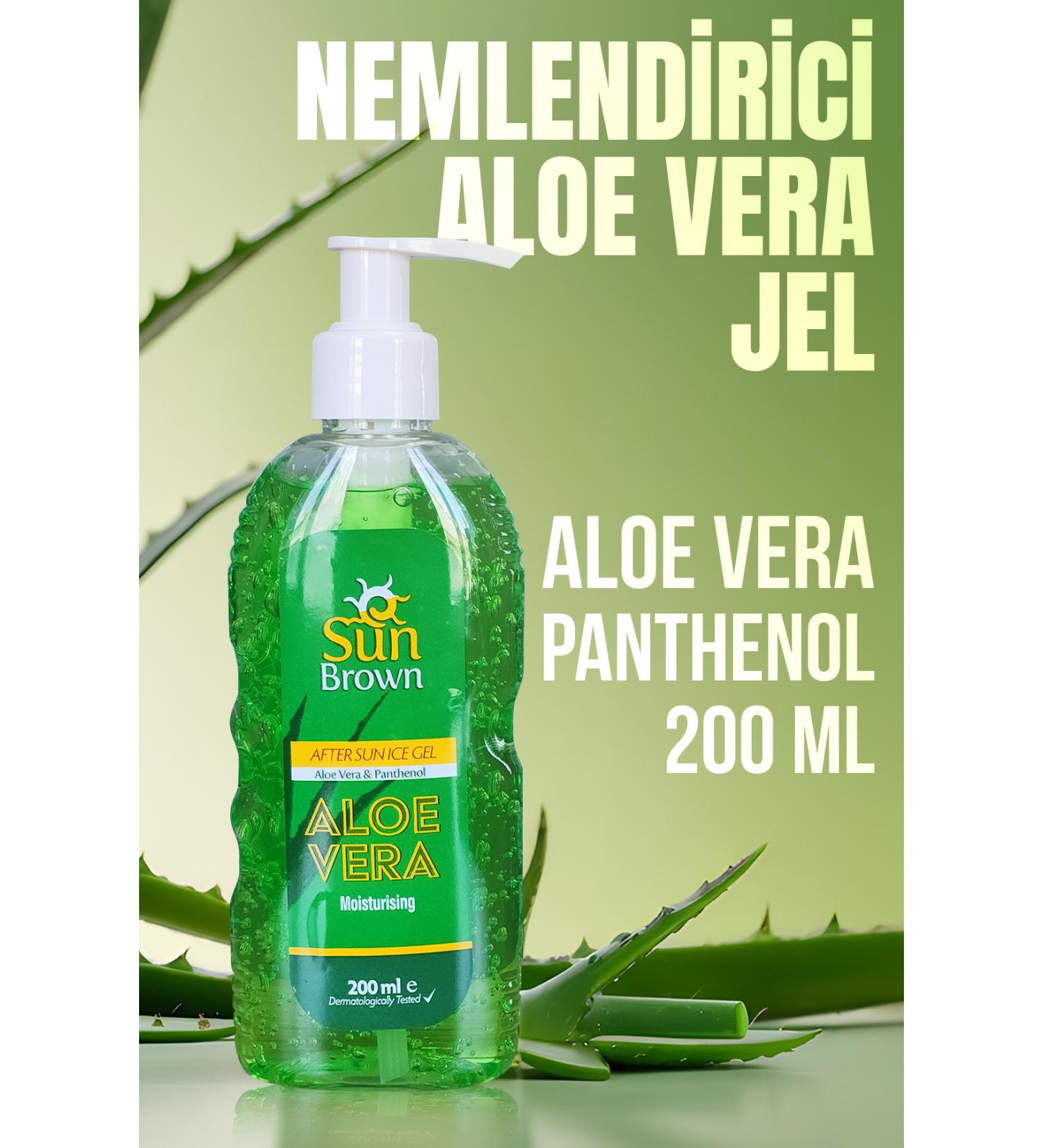 Sun Brown After Sun Refreshing Aloe Vera Gel 200 ml - Buy Online on GoSupps.com