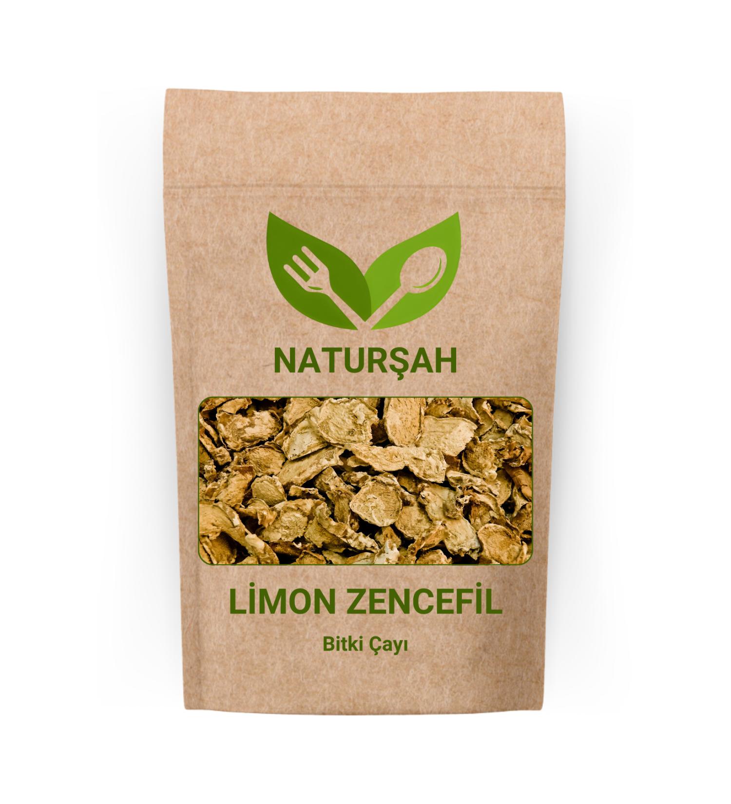 Natur ah Lemon Ginger Herbal Tea (Lemon Ginger Tea) 250 Gr
