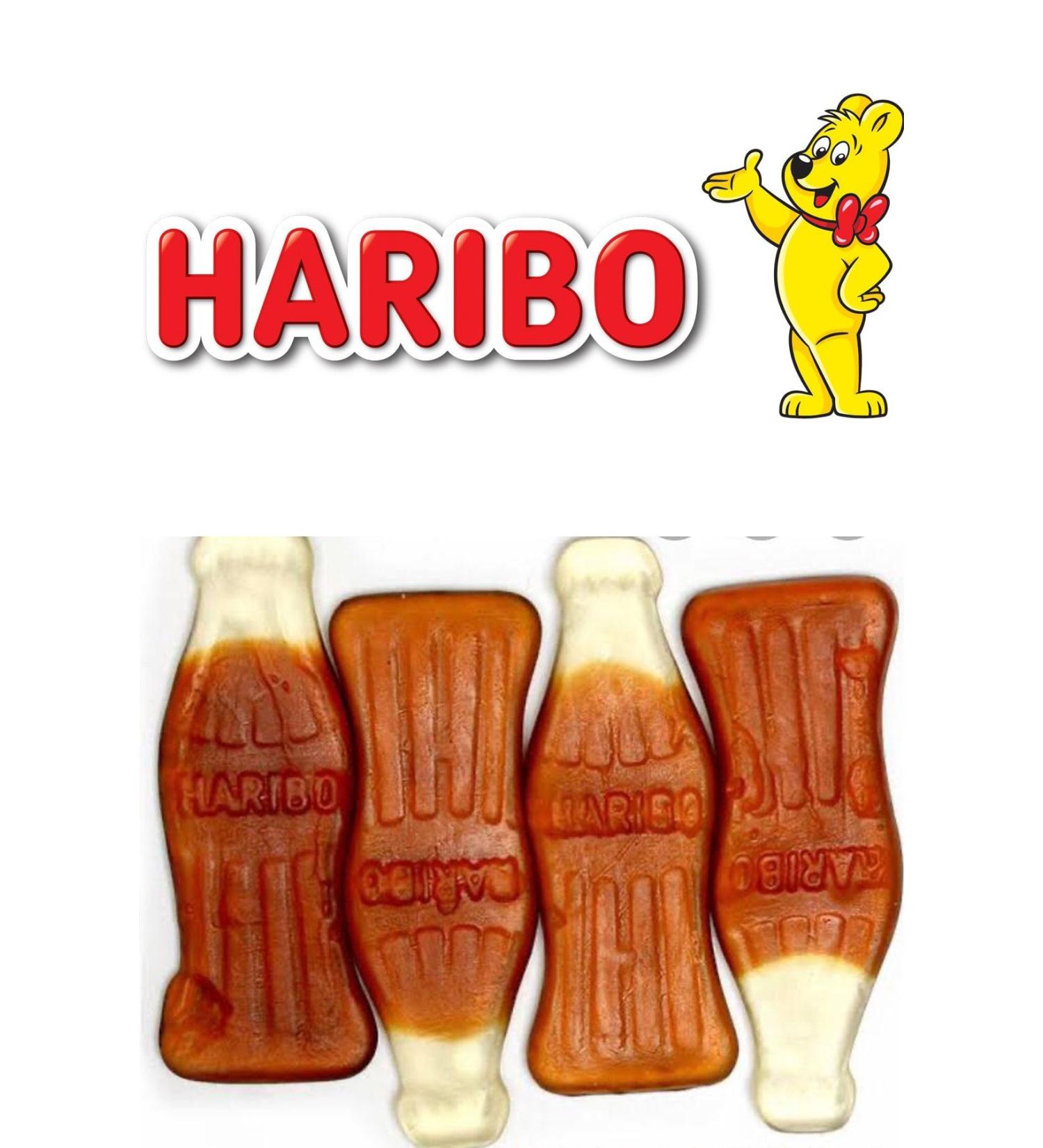 Haribo Giant Cola Bottle 1 Kg. Jelly - Buy Online on GoSupps.com
