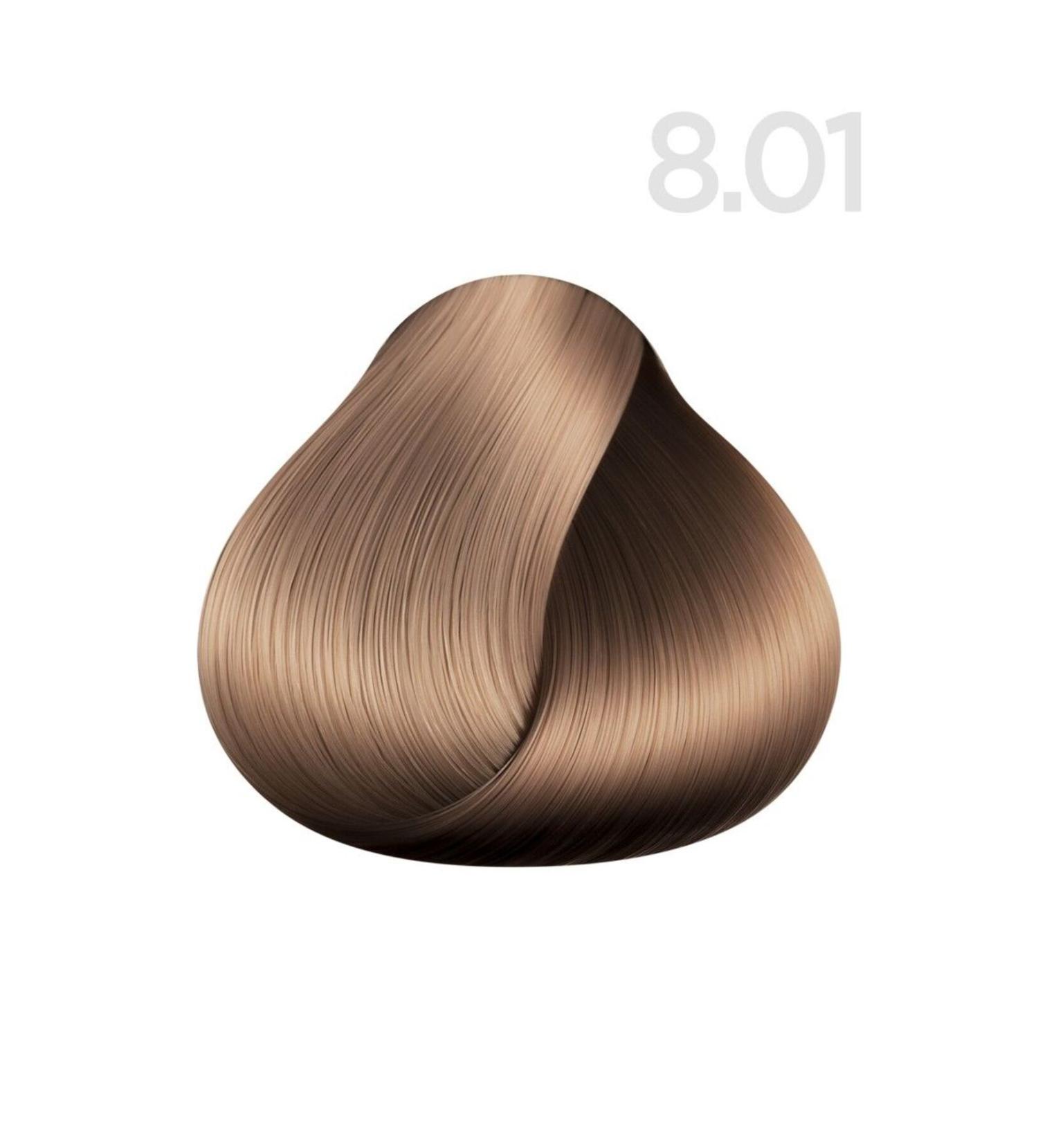 Faberlic Expert Series Permanent Hair Dye Shade ""8.01 Light Natural Blonde"" - Buy Online on GoSupps.com