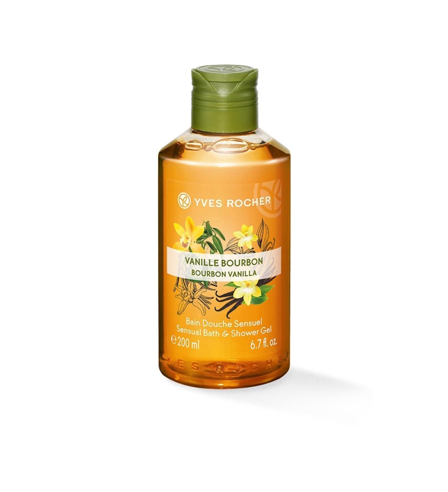 Yves Rocher Shower Gel - Organic Vanilla - 200ml