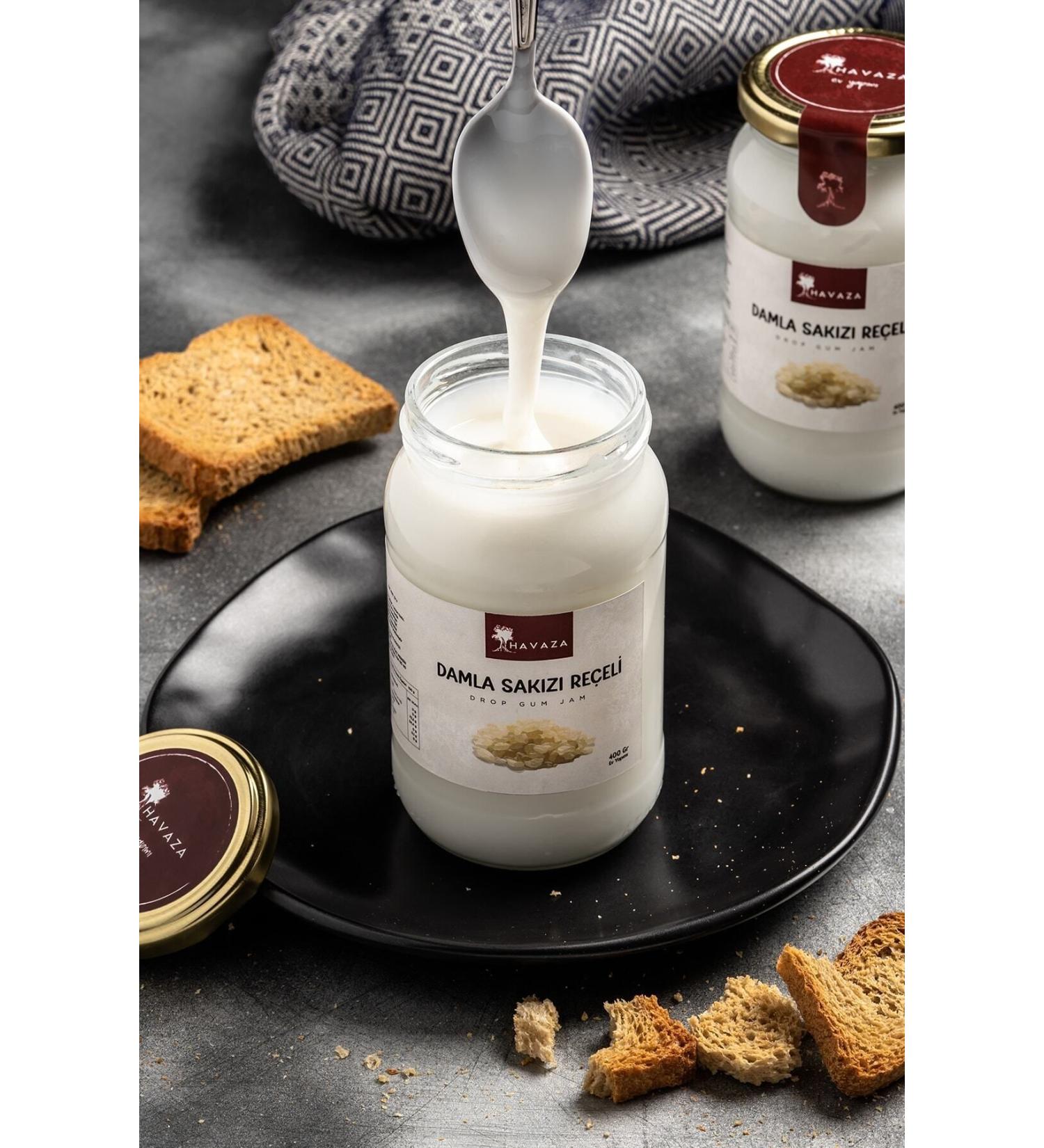 Havaza Mastic Jam - 400 Gr. (HOME MADE TRADITIONAL)