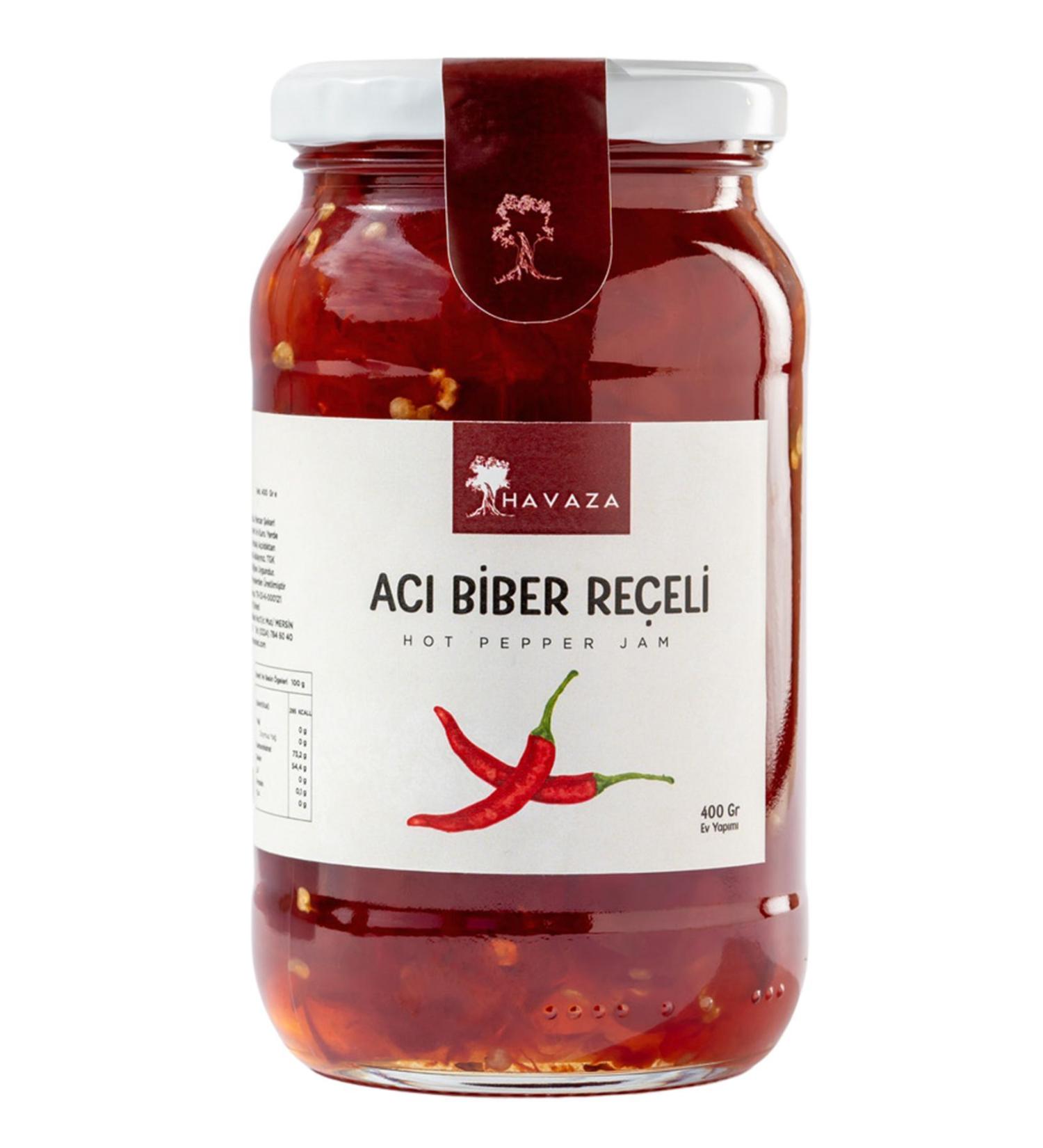 Havaza Hot Pepper Jam (HOME MADE) 400 Gr.