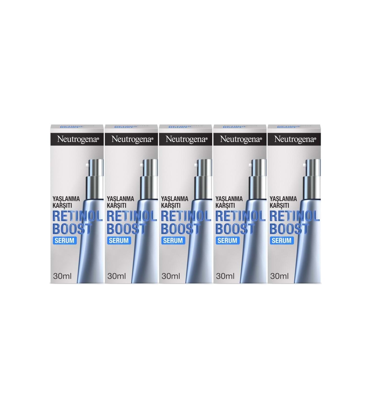 Neutrogena Retinol Boost Serum Antiaging 30ML (Anti-Aging Serum) (Set of 5)