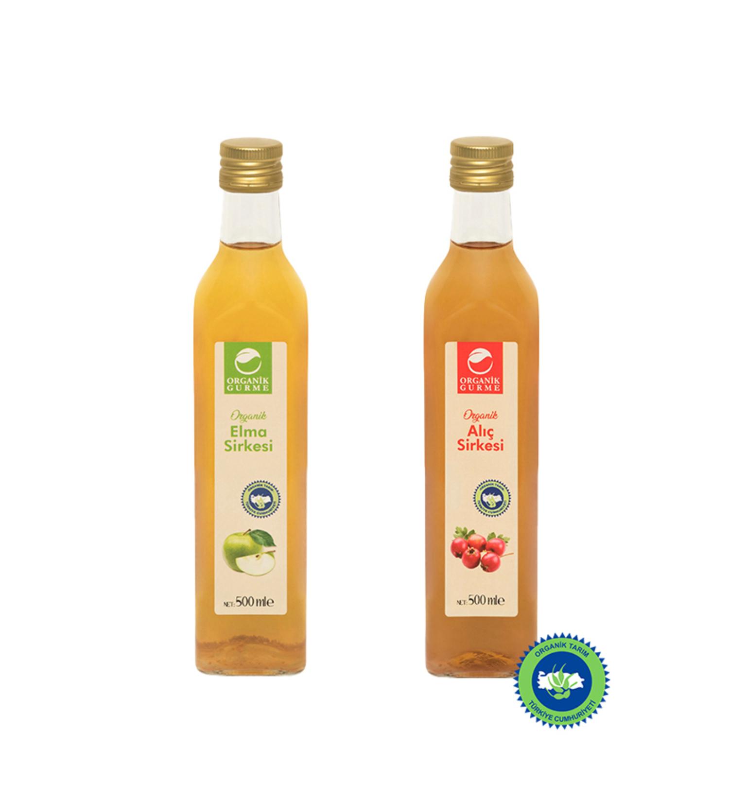 Organic Gourmet Organic Apple Cider Vinegar 500ml - Hawthorn Vinegar 500ml