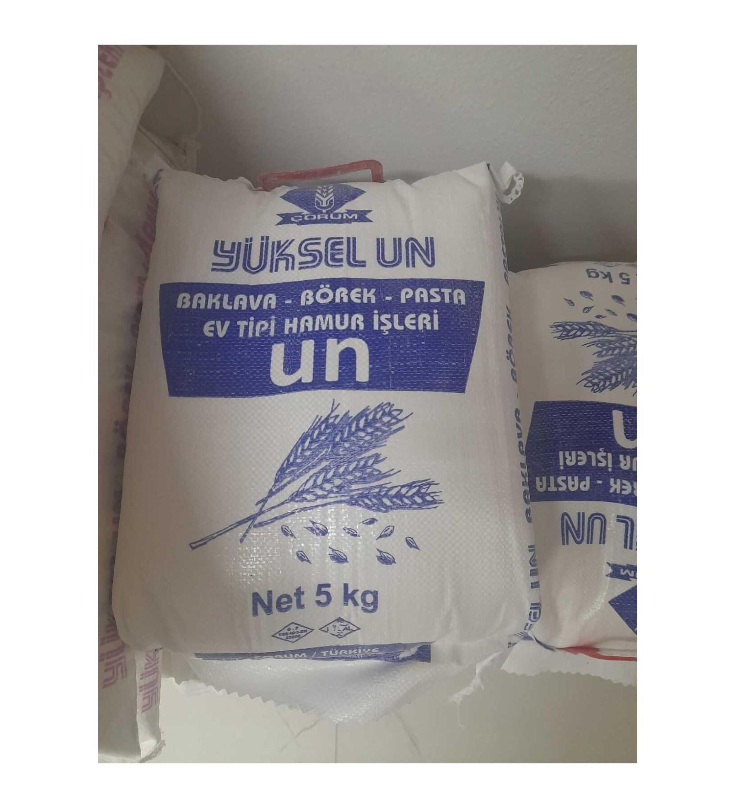 Yuksel 5 KG FLOUR FOR BAKLAVA AND PASTRY