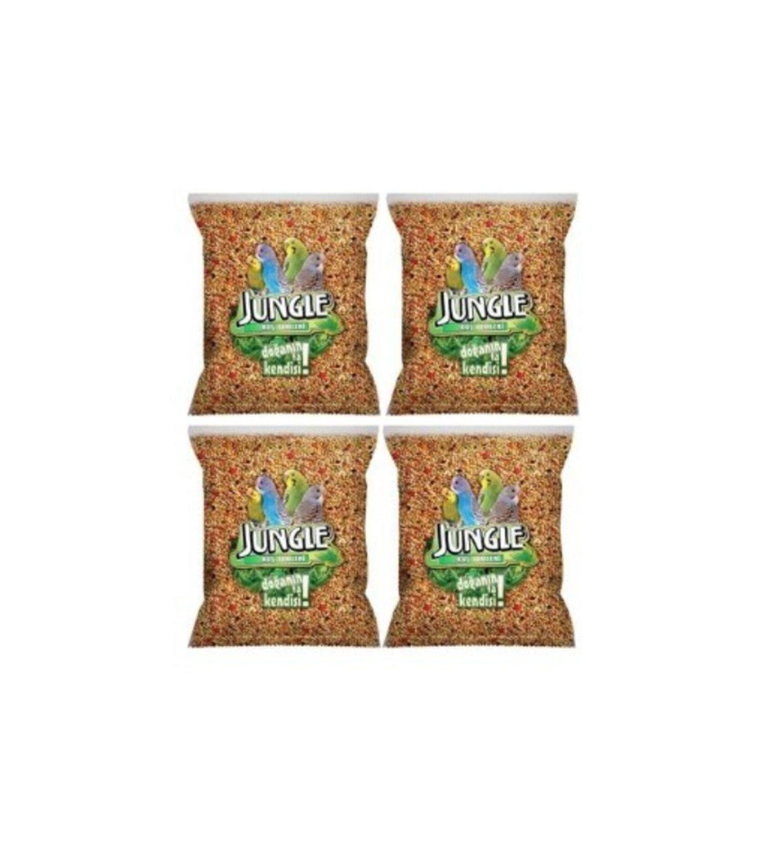 Jungle Budgie Bird Food 1 Kg (4 Pieces)
