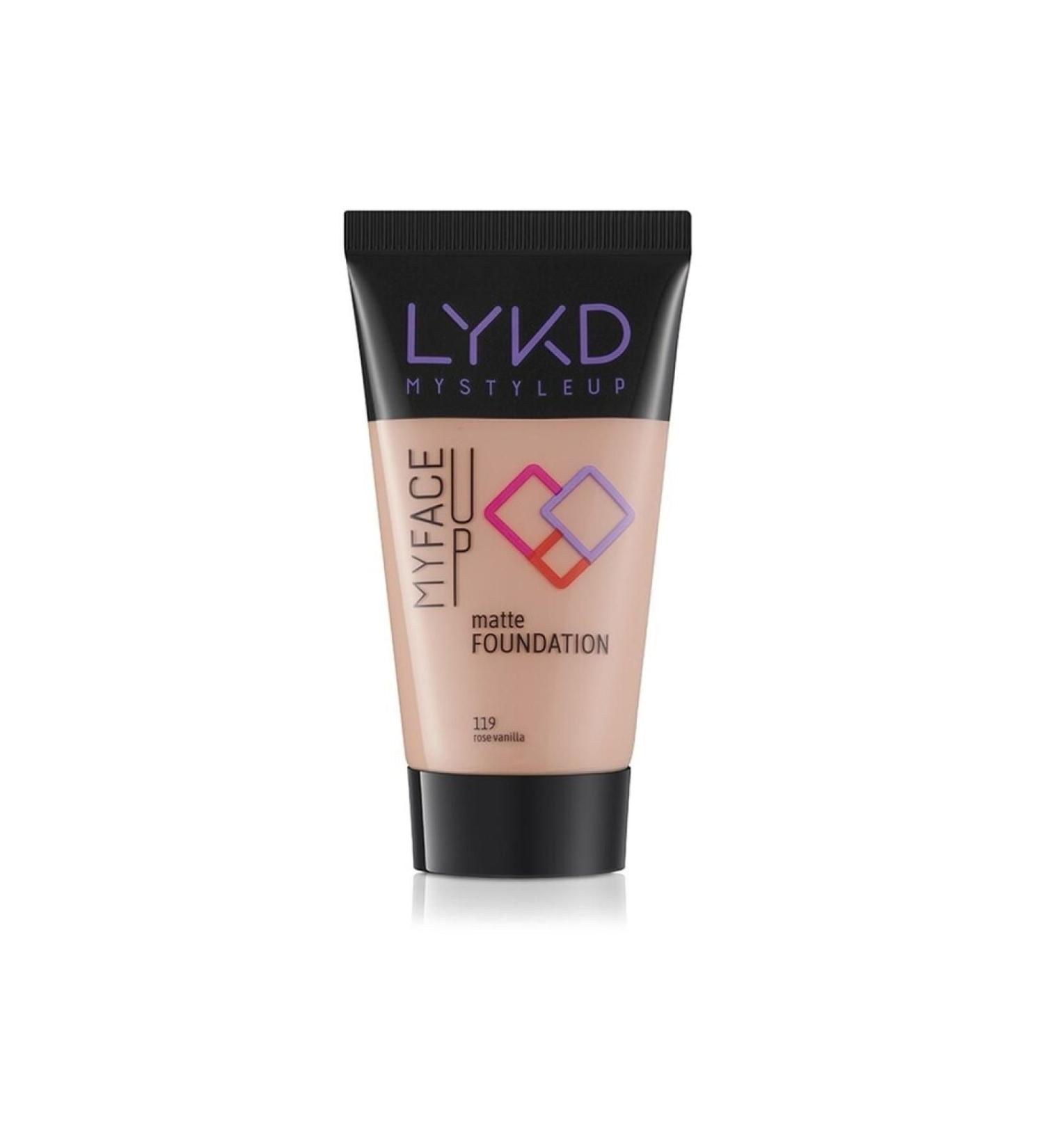 lykd Velvety Matte Foundation 119