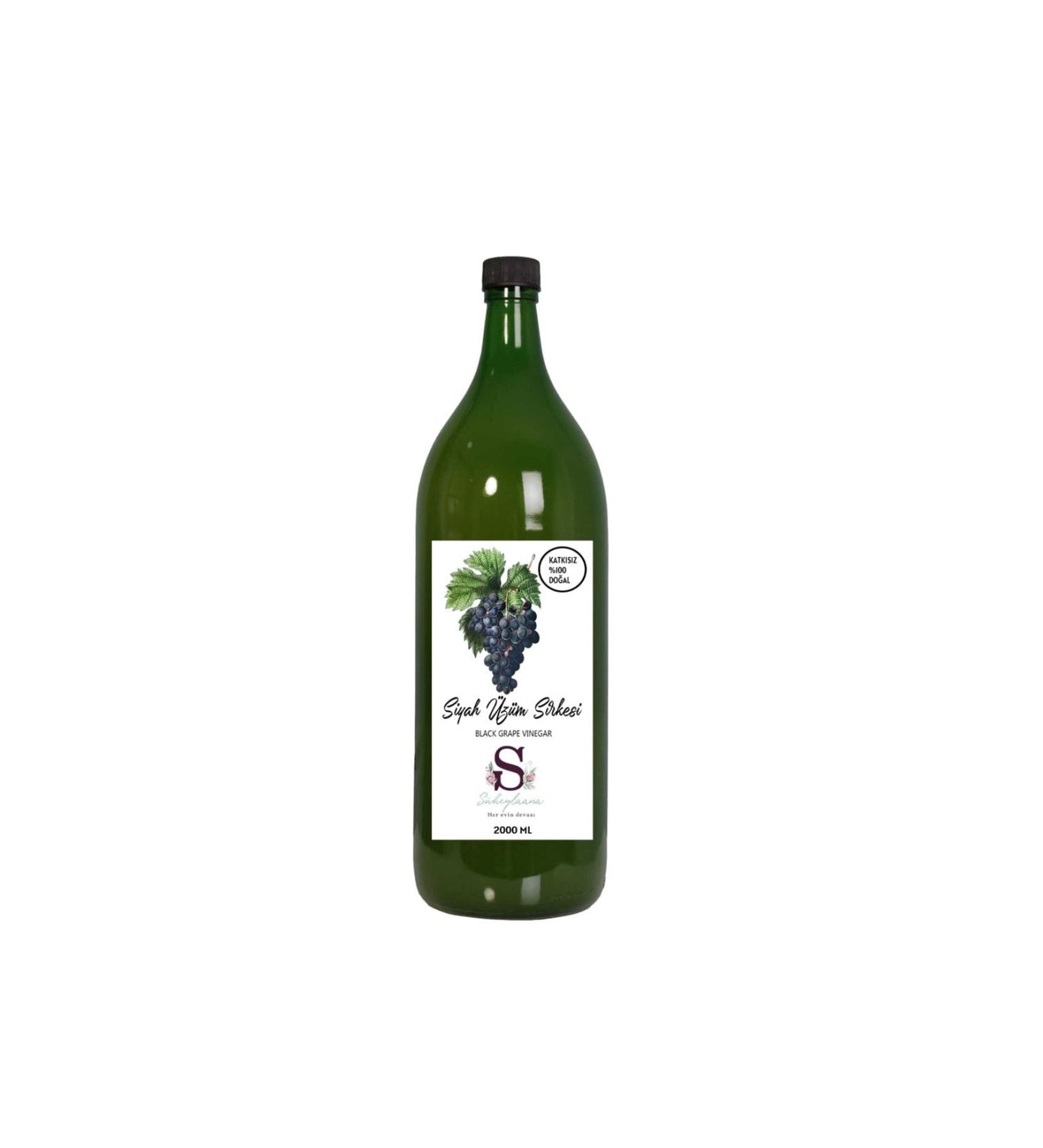 S heylaana Natural Black Grape Vinegar 2000 Ml