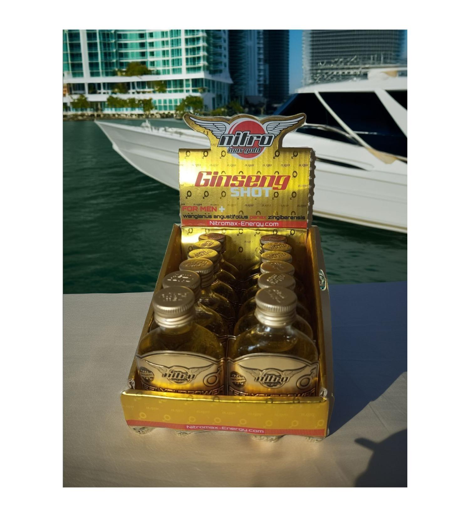 BOOSTPOWER 12 Pieces Gingseng Shot Energy Drink / Sexual 12x30ml