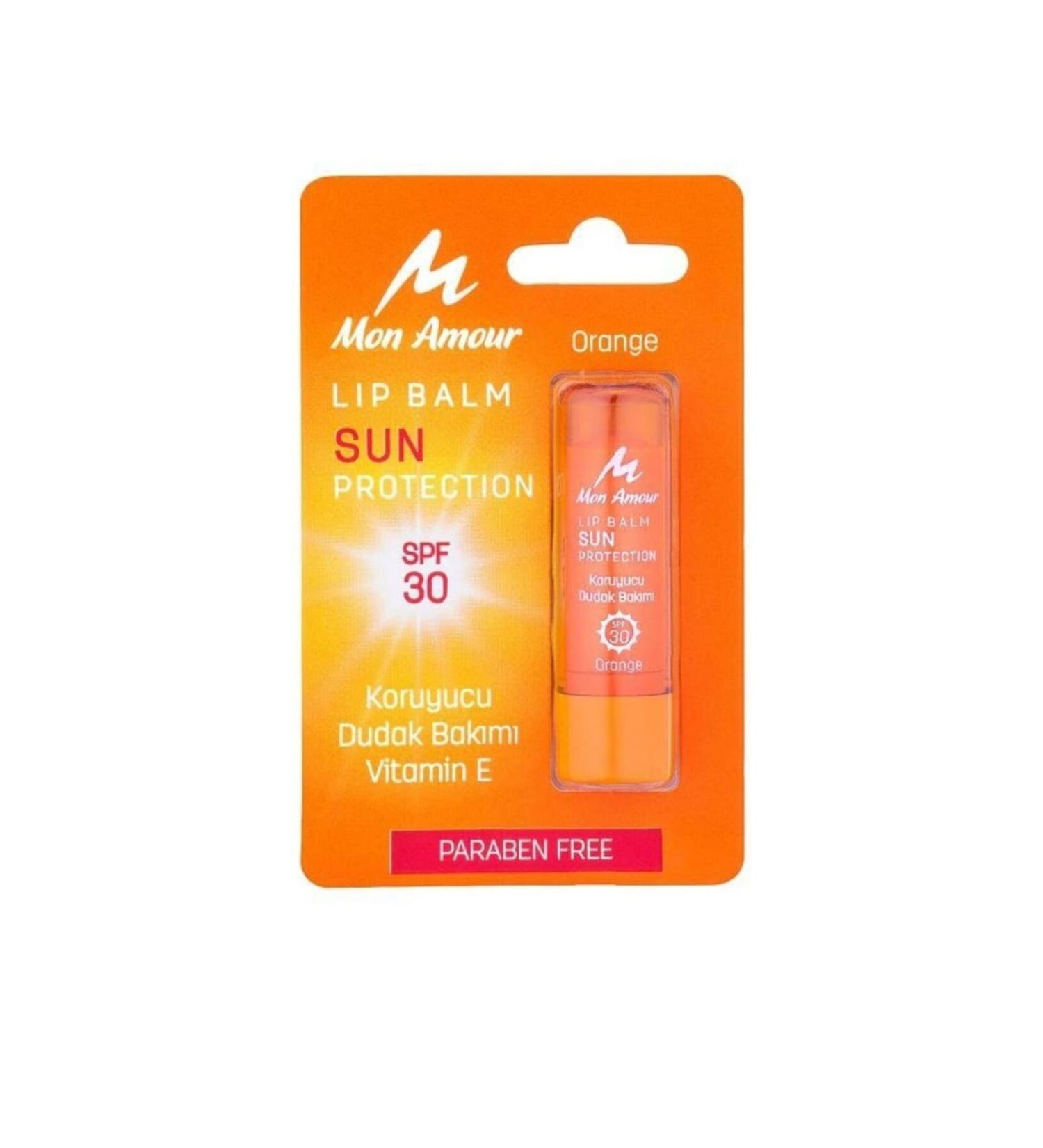 monamour SPF 30 Lip Balm Orange