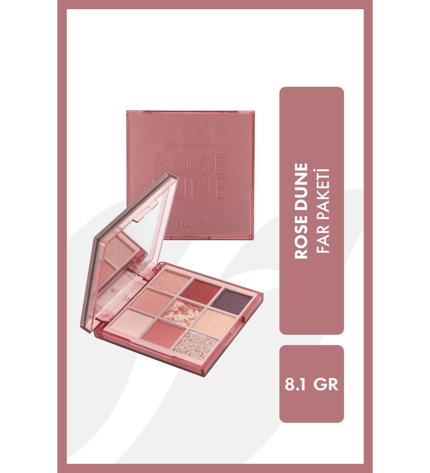 Farmasi Oasis Collection Eyeshadow Palette Rose Dune