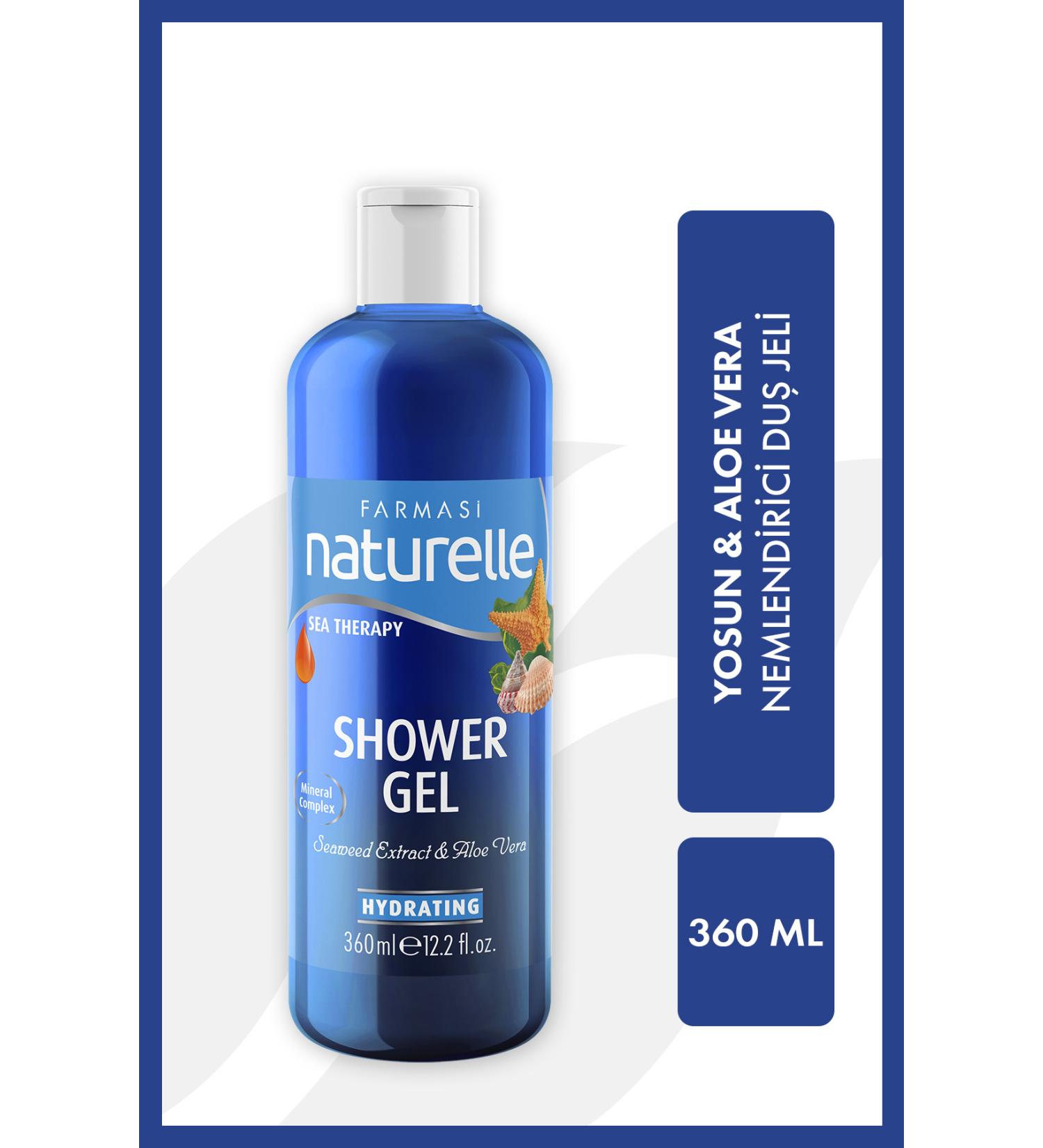 Farmasi Naturelle Sea Therapy Algae & Aloe Vera Moisturizing Shower Gel 360 ml