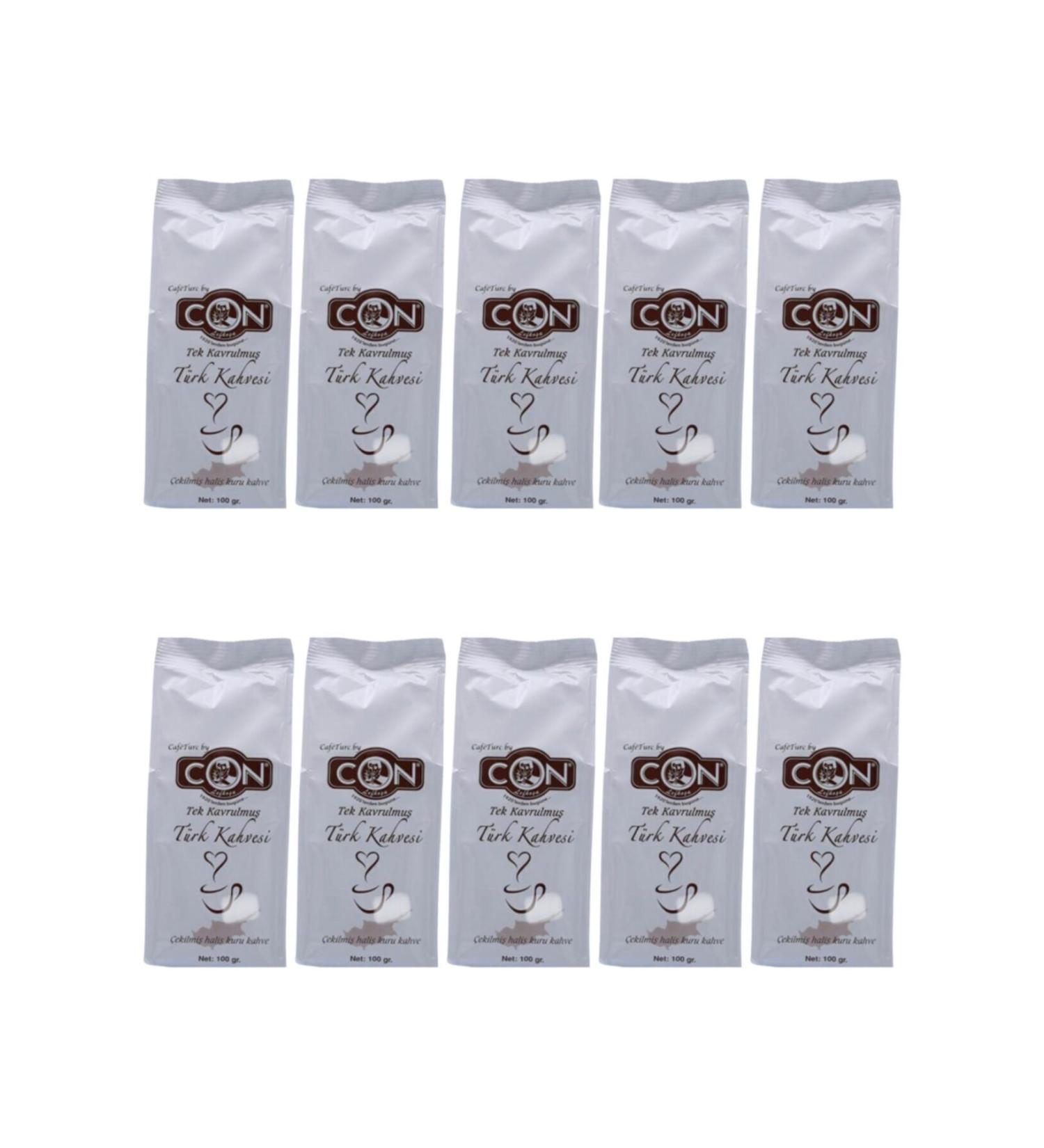 CON COFFEE Single Roasted 100 Gr (10 Pieces)