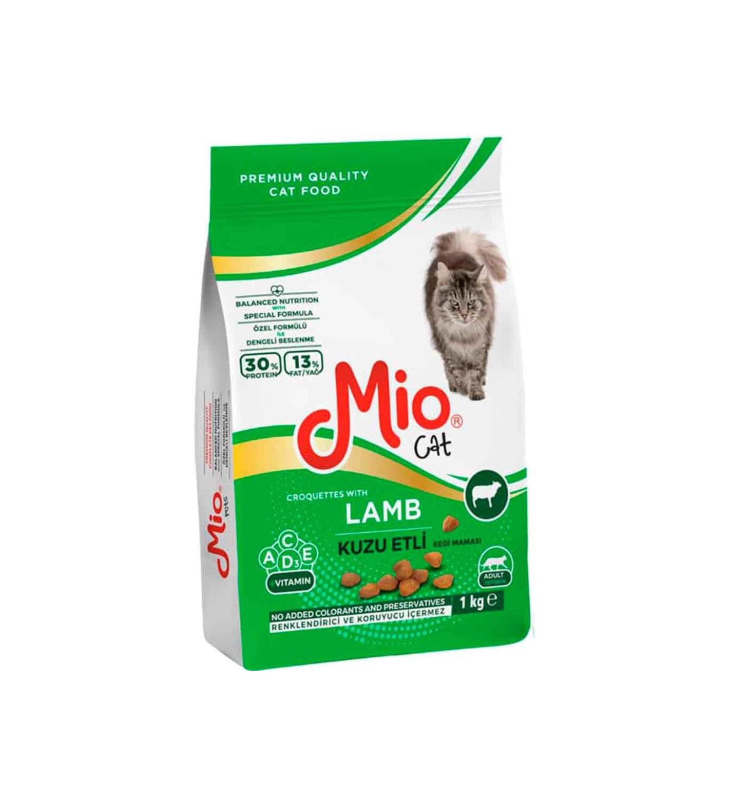 Mio Mio Lamb Adult Cat Food 1 Kg