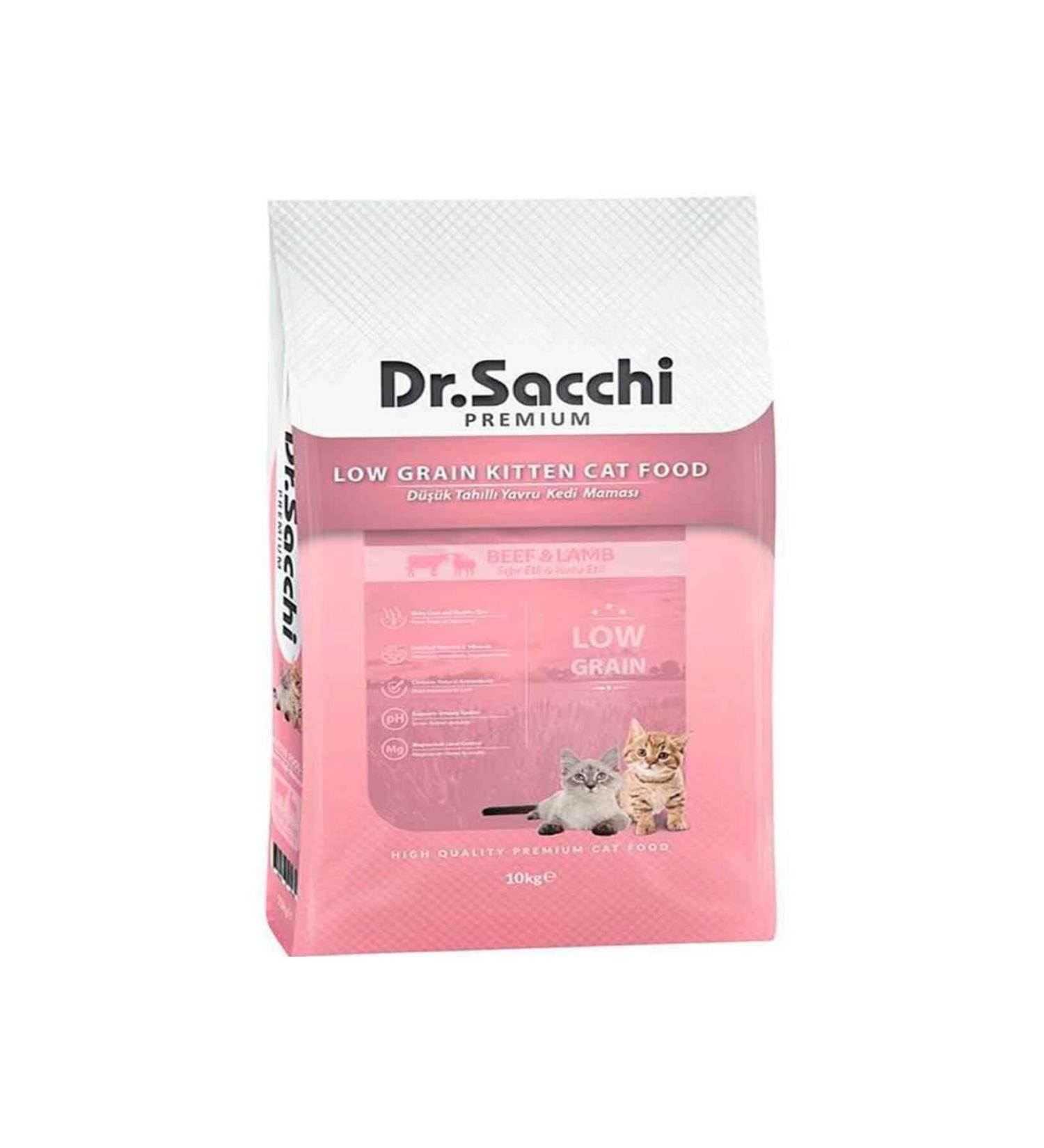 Reflex Dr Sacchi Low Grain Meaty Kitten Cat Food 10 Kg
