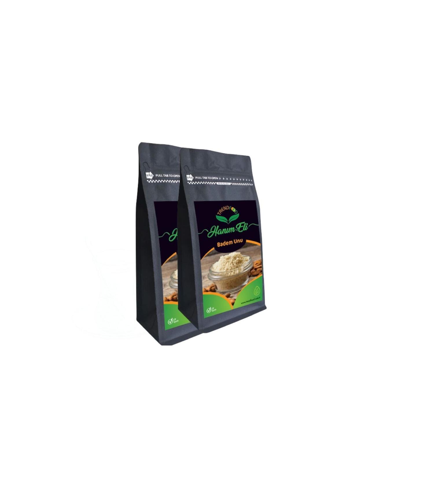 TREND FOOD (1 Kg+ 1 Kg) Ground 1st Class Quality 0 White Almond Flour High in Fat