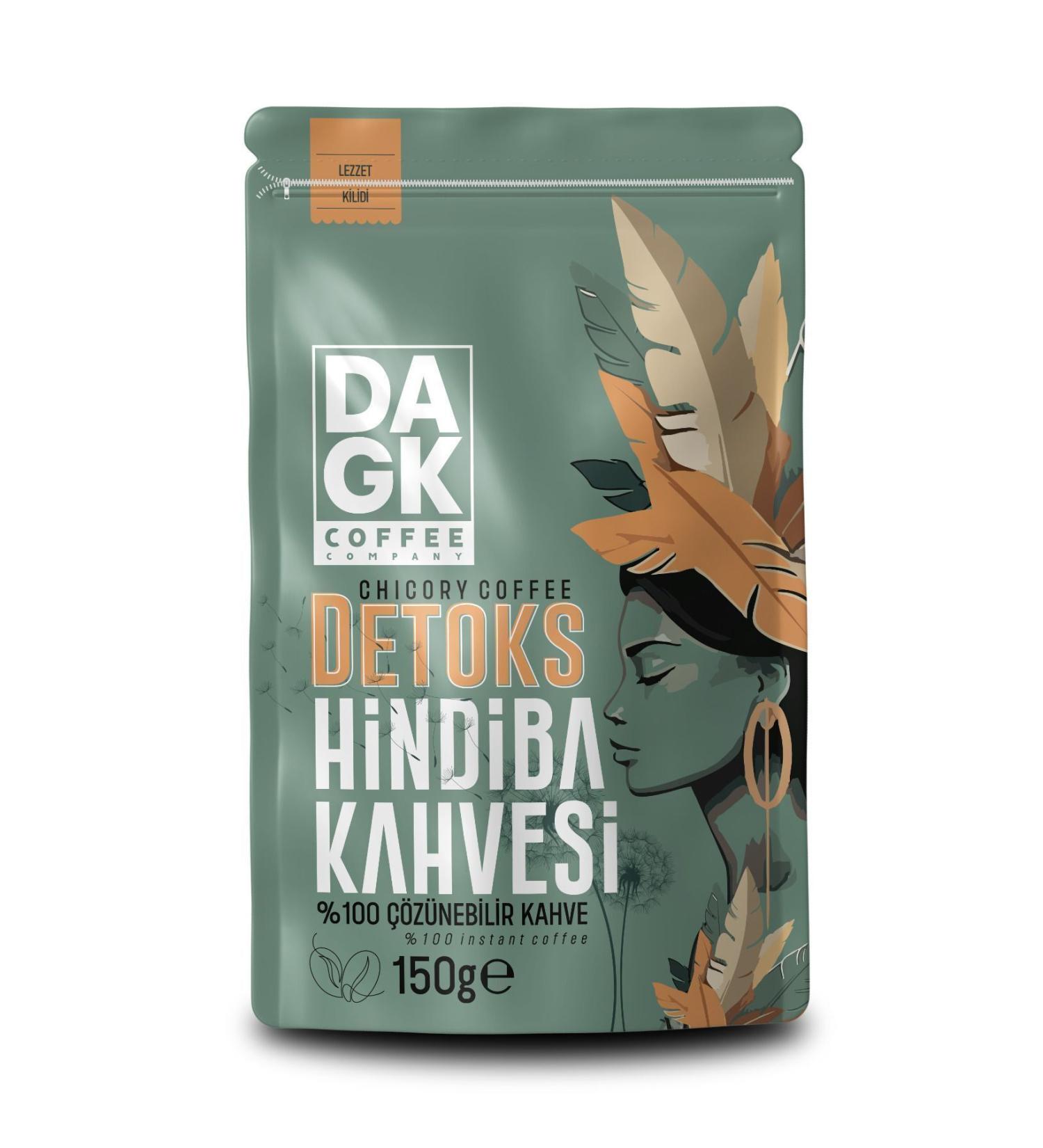 Dagk Chicory Coffee Detox Coffee 150g - Buy Online on GoSupps.com