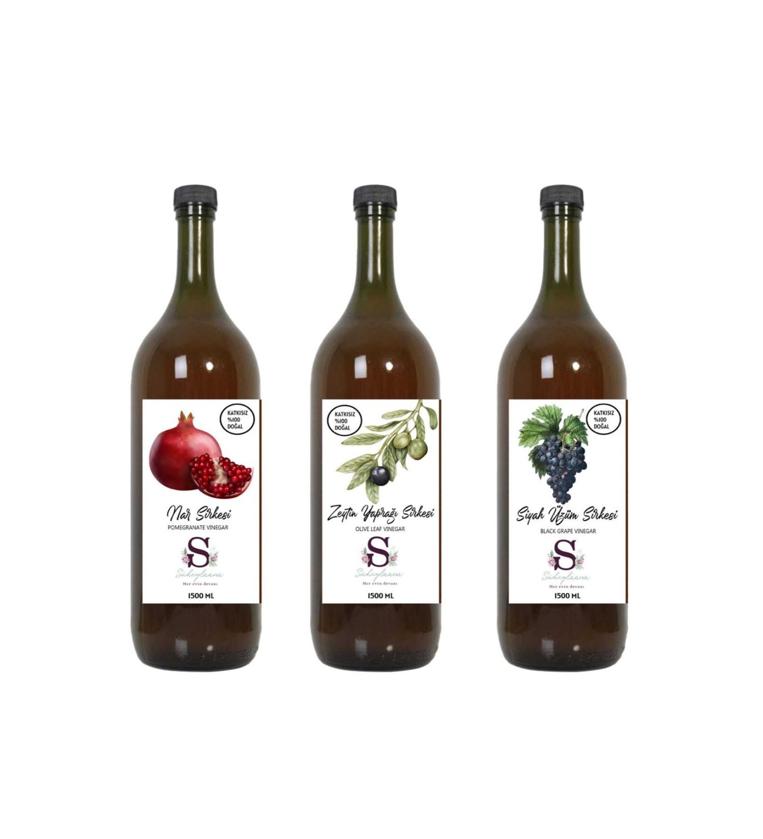 S heylaana Do a Pomegranate Olive Leaf and Black Grape Vinegar 1500 Ml